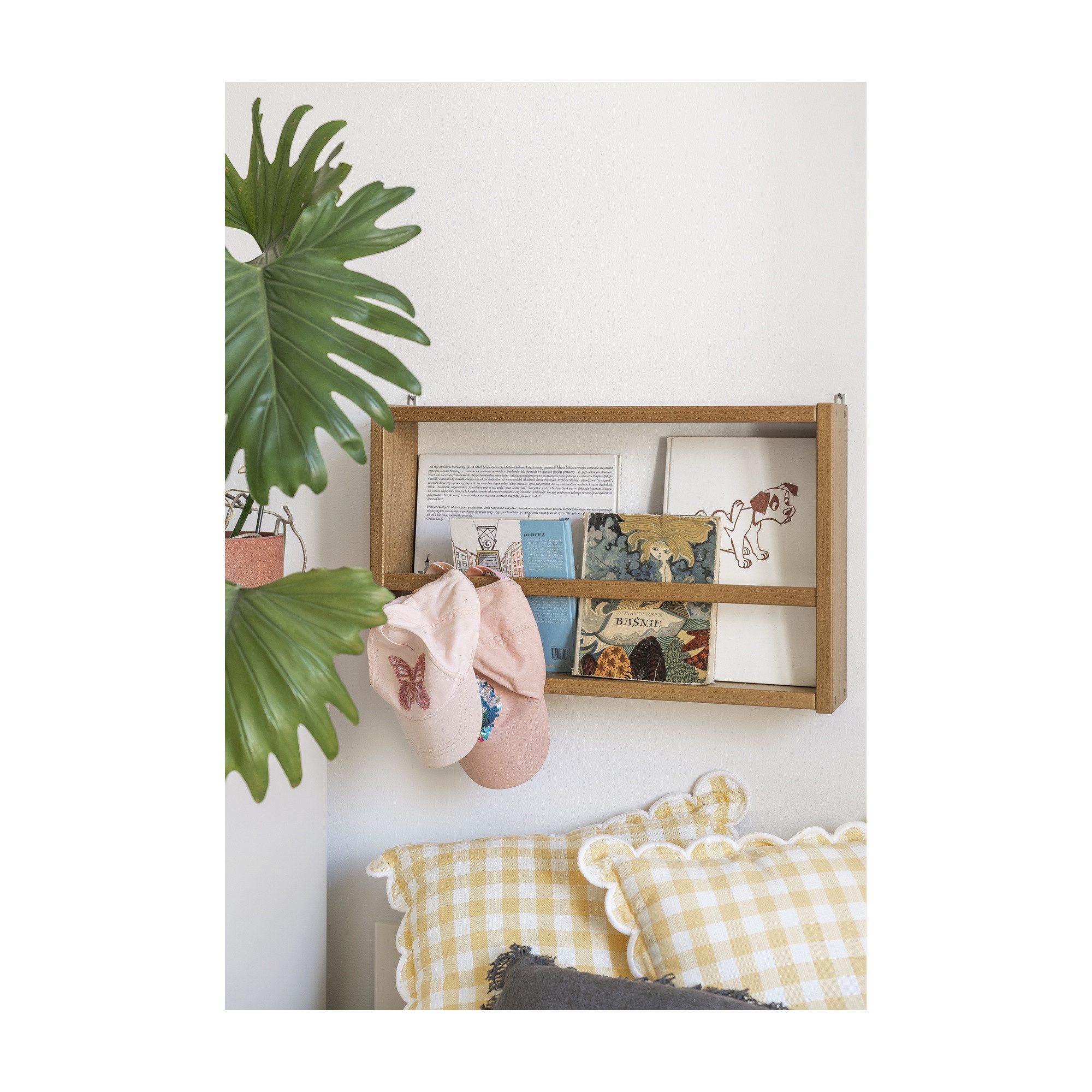 Raumhirsch Furniture Kinderregal Modernes Wandregal Seth aus massivem Buchenholz, Maße: 59 x 11 x 36 cm (2 offene Ablagen, Stil skandinavisch), Massives Buchenholz, vielseitig einsetzbar, Belastbarkeit bis 5 kg