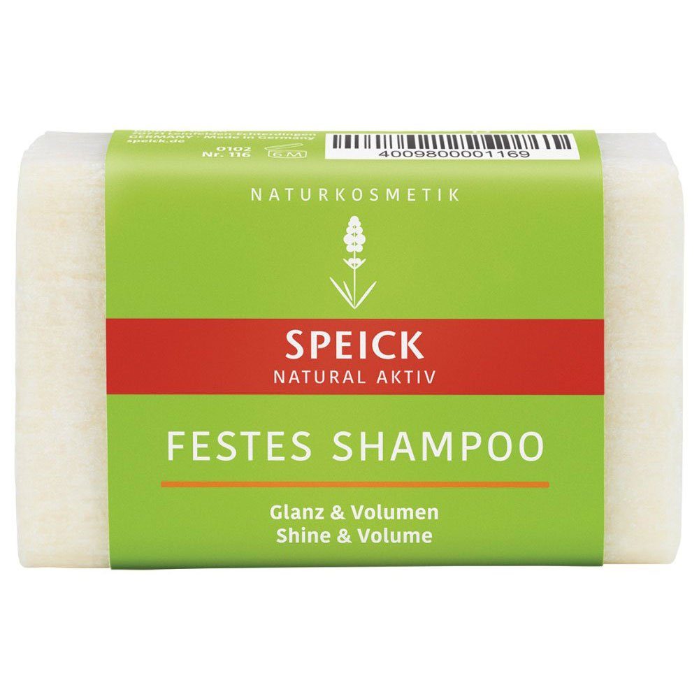 Speick Naturkosmetik GmbH & Co. KG Festes Haarshampoo Natural Aktiv, 60 g