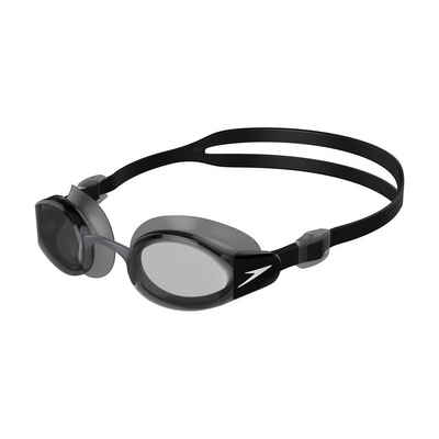 Speedo Schwimmbrille Speedo Mariner Pro Black/Translucent/White/Smoke, Anti-Fog & UV-Schutz