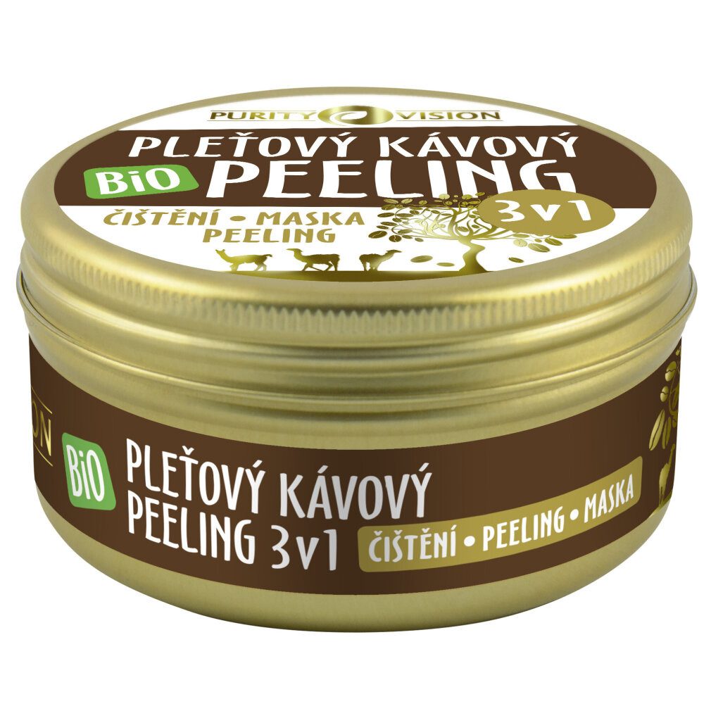 Purity Vision Körperpflegemittel Bio Coffee Haut peeling 3in1 - Volume: 70 g
