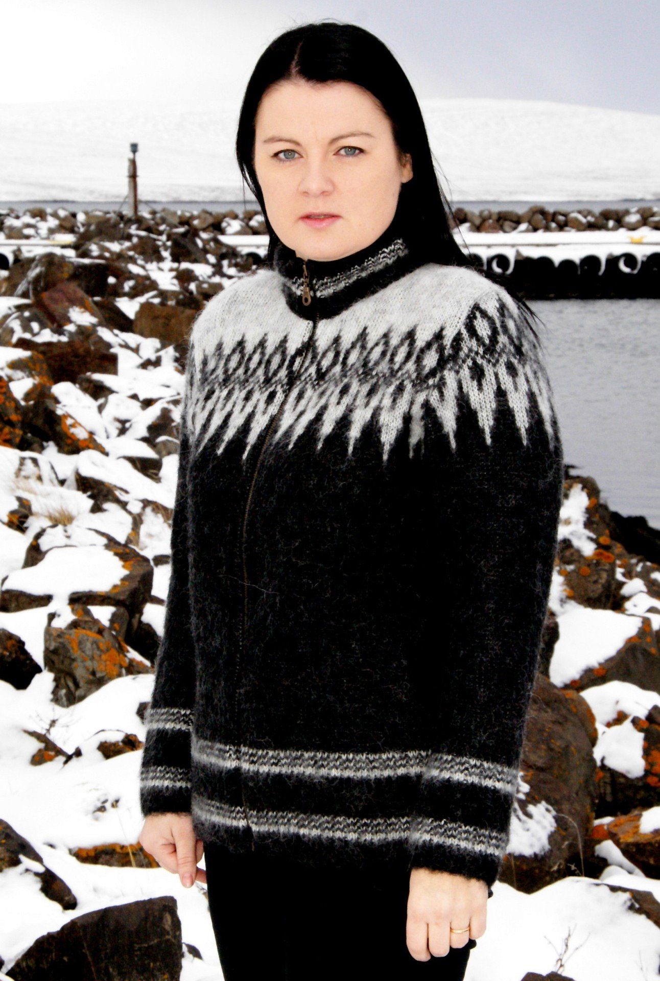 KIDKA Strickjacke isländischer Schurwolle kid-031 aus