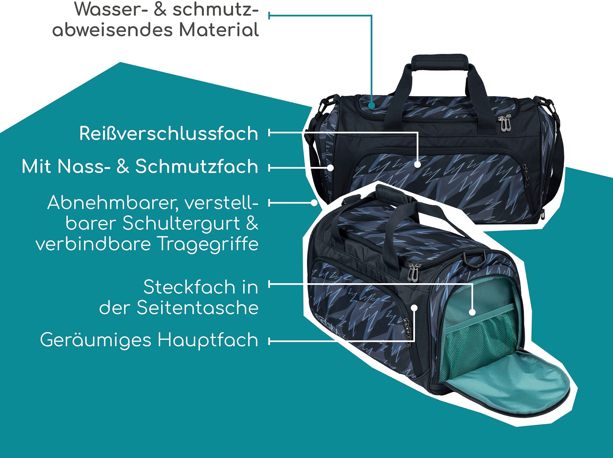 neoxx Sporttasche Move, teilweise aus recyceltem Material