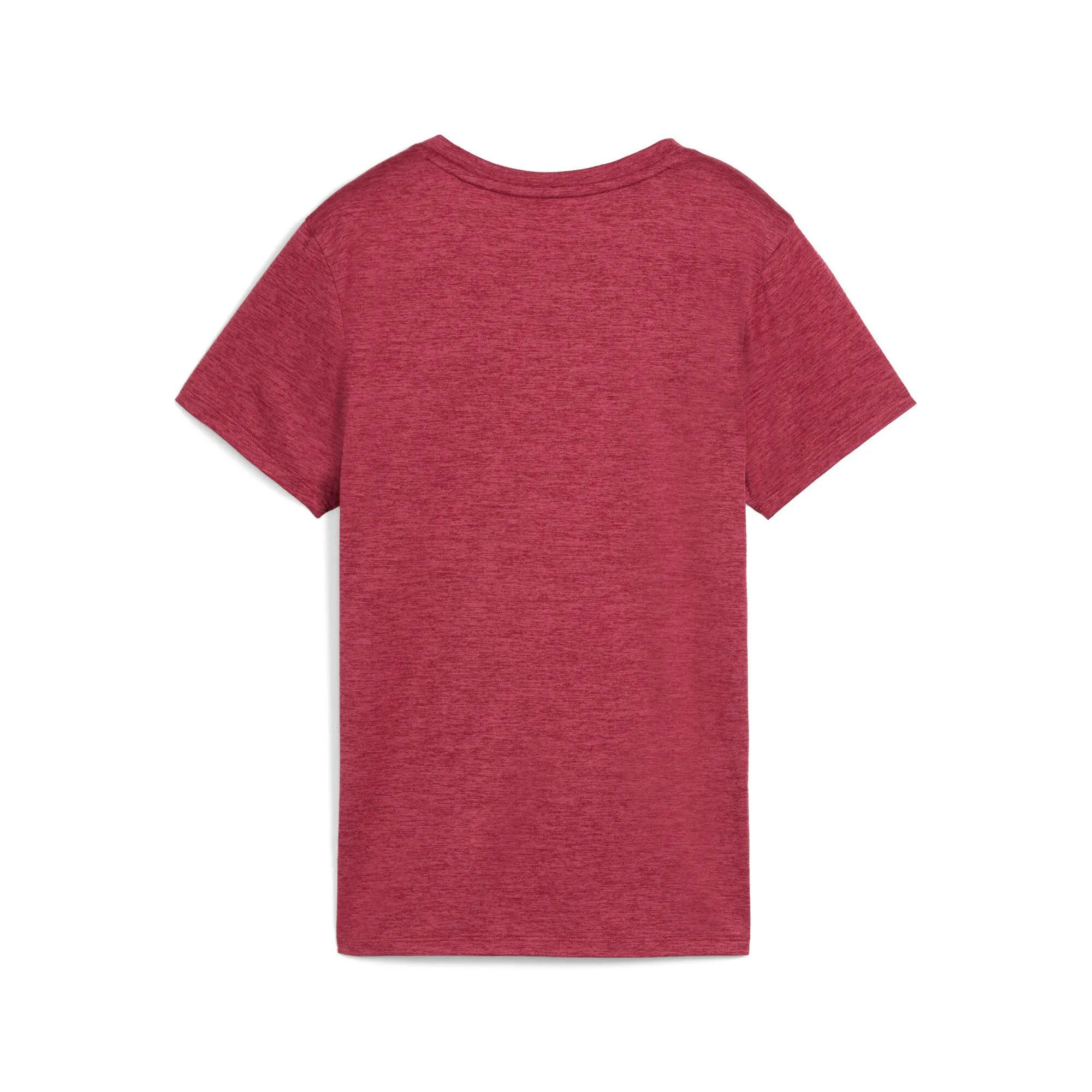PUMA T-Shirt Puma Damen T-Shirt TAD ESSENTIAL Heather Logo Tee 525893 günstig online kaufen