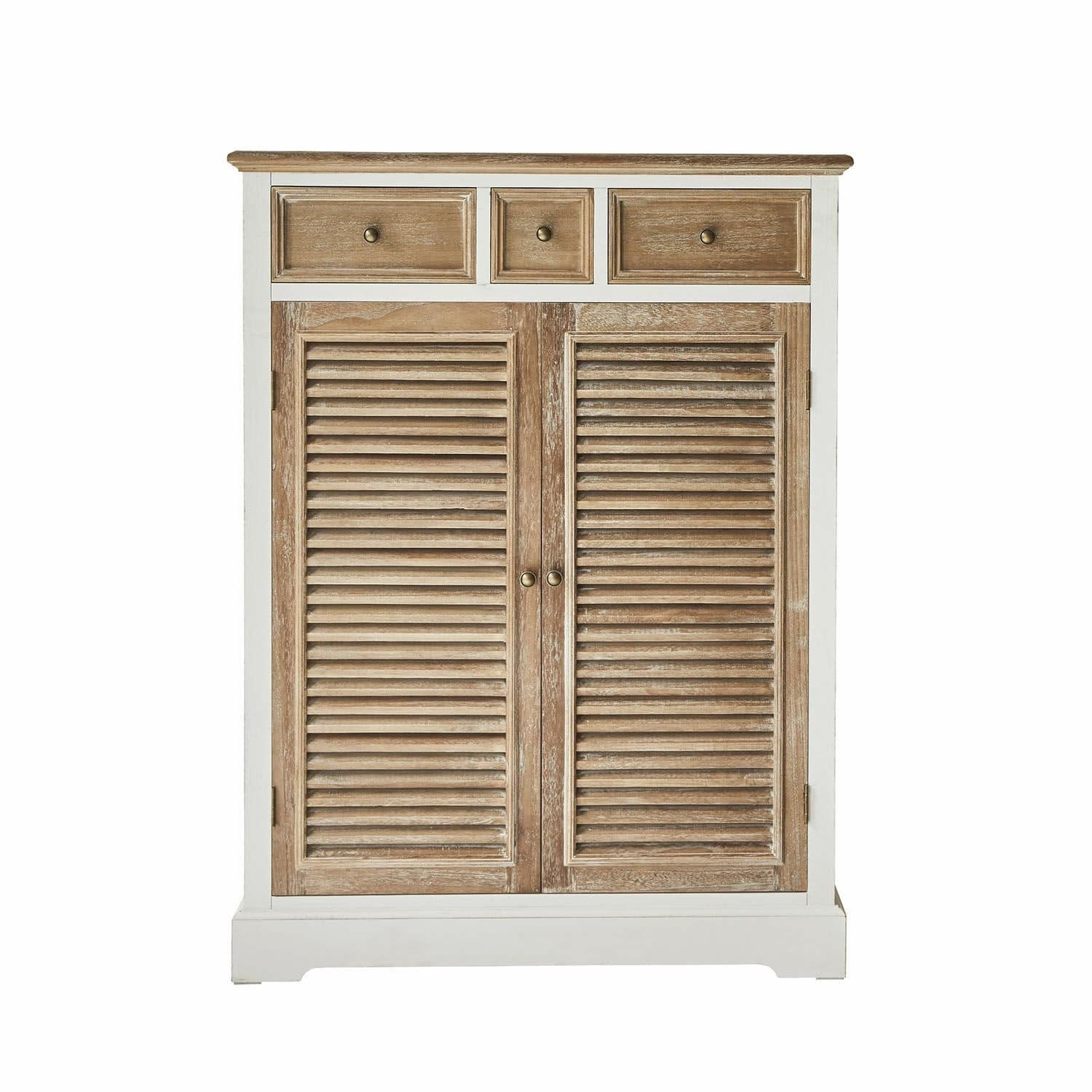 Mirabeau Kommode Kommode Lourmante braun/weiß