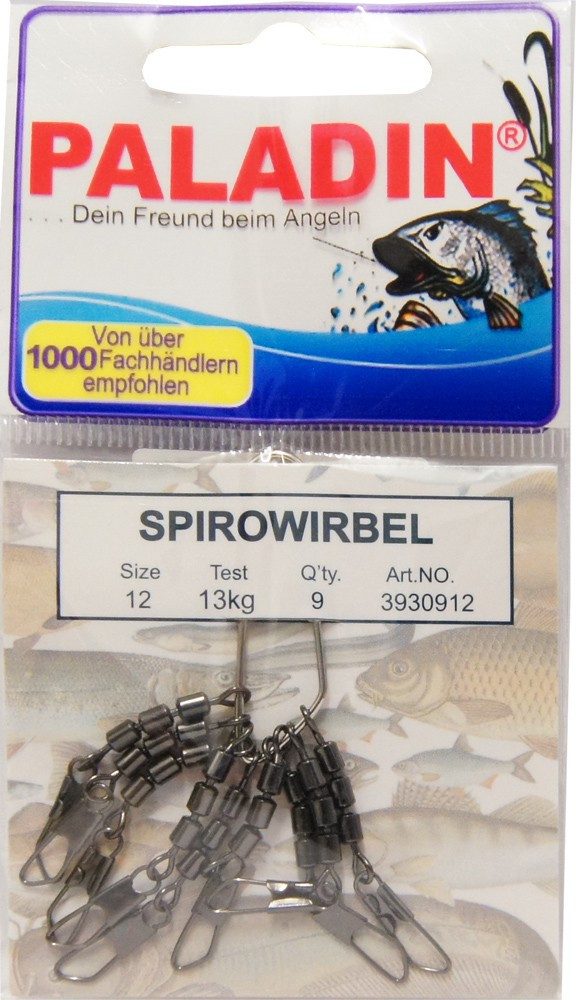 Schnurverbinder Spirolinowirbel Dreifachwirbel Forellenwirbel Wirbel Sbiru