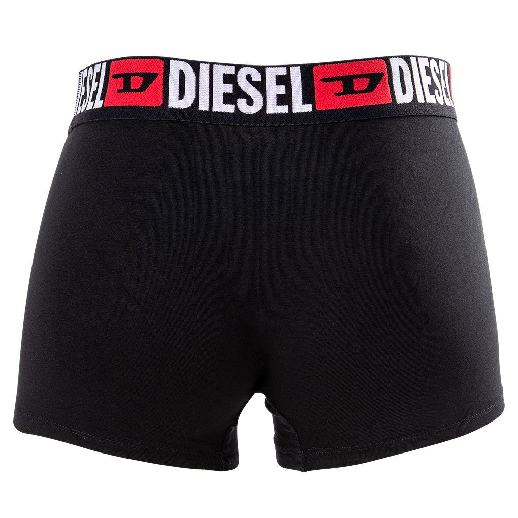 Boxershorts Herren Grau/Schwarz/Rot Pack UMBX-DAMIENTHREEPACK 3 Diesel Boxer -