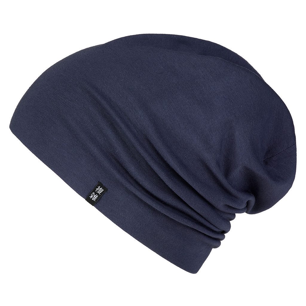 Enter the Complex Jerseymütze - Leichte Slouch Beanie - Unisex, Übergangsmütze, 95% gekämmte Baumwolle, 5% Elasthan