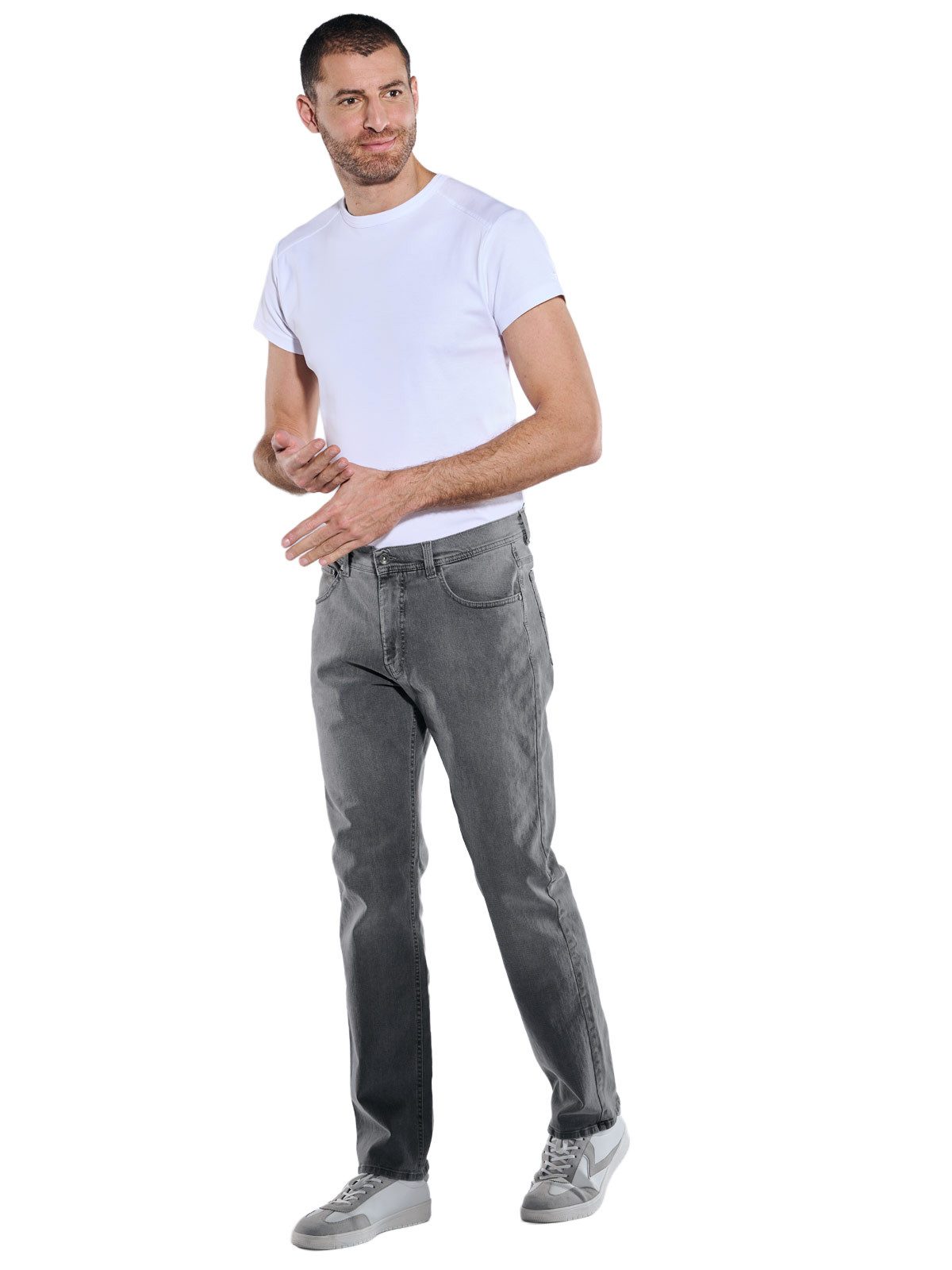 Engbers Bequeme Jeans Herren Jeans My Favorite, Grau