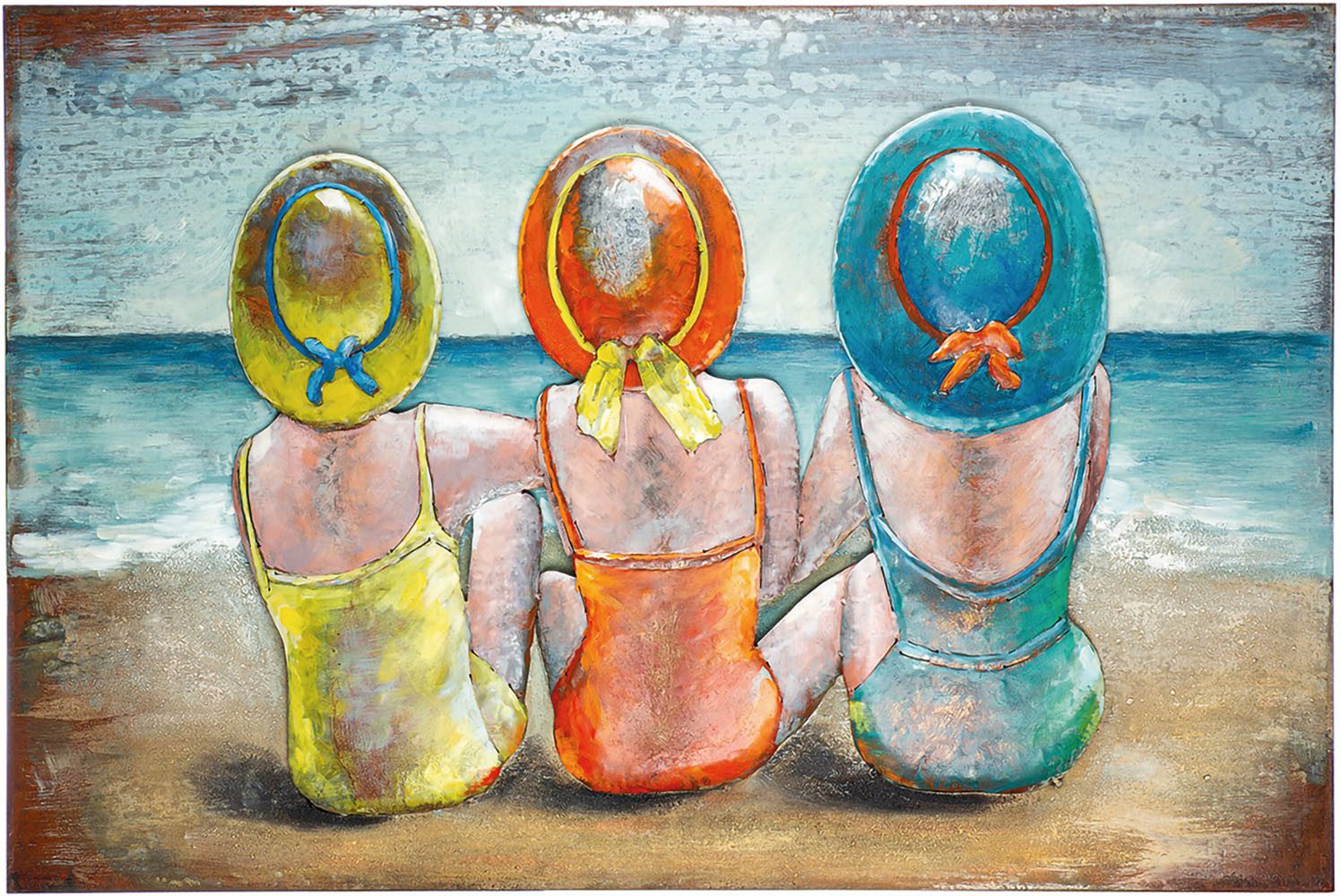 Casablanca by Gilde Leinwandbild Bild rechteckig Beach Ladies, Strandbilder (1 St)