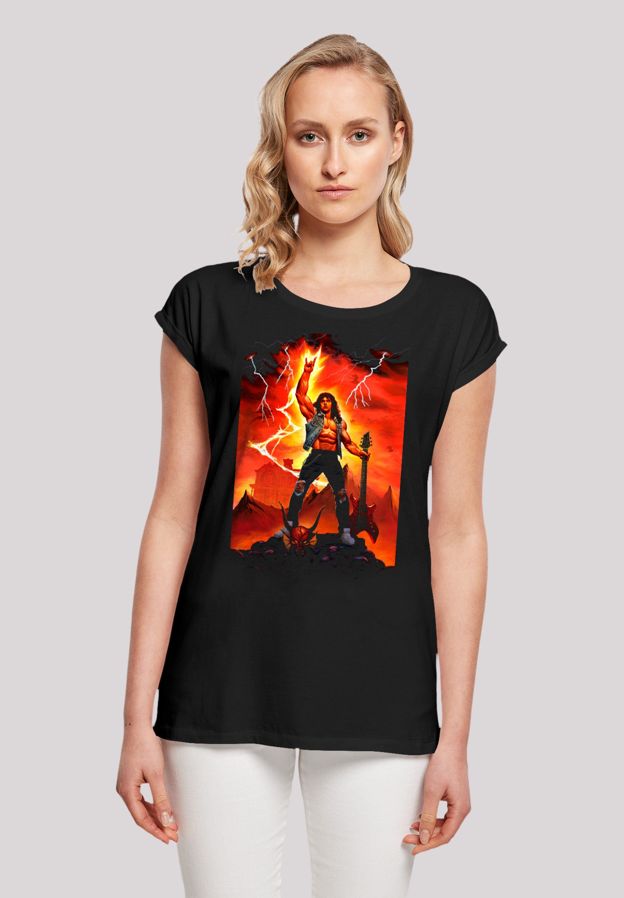 T-Shirt Stranger Things Hell Guitar