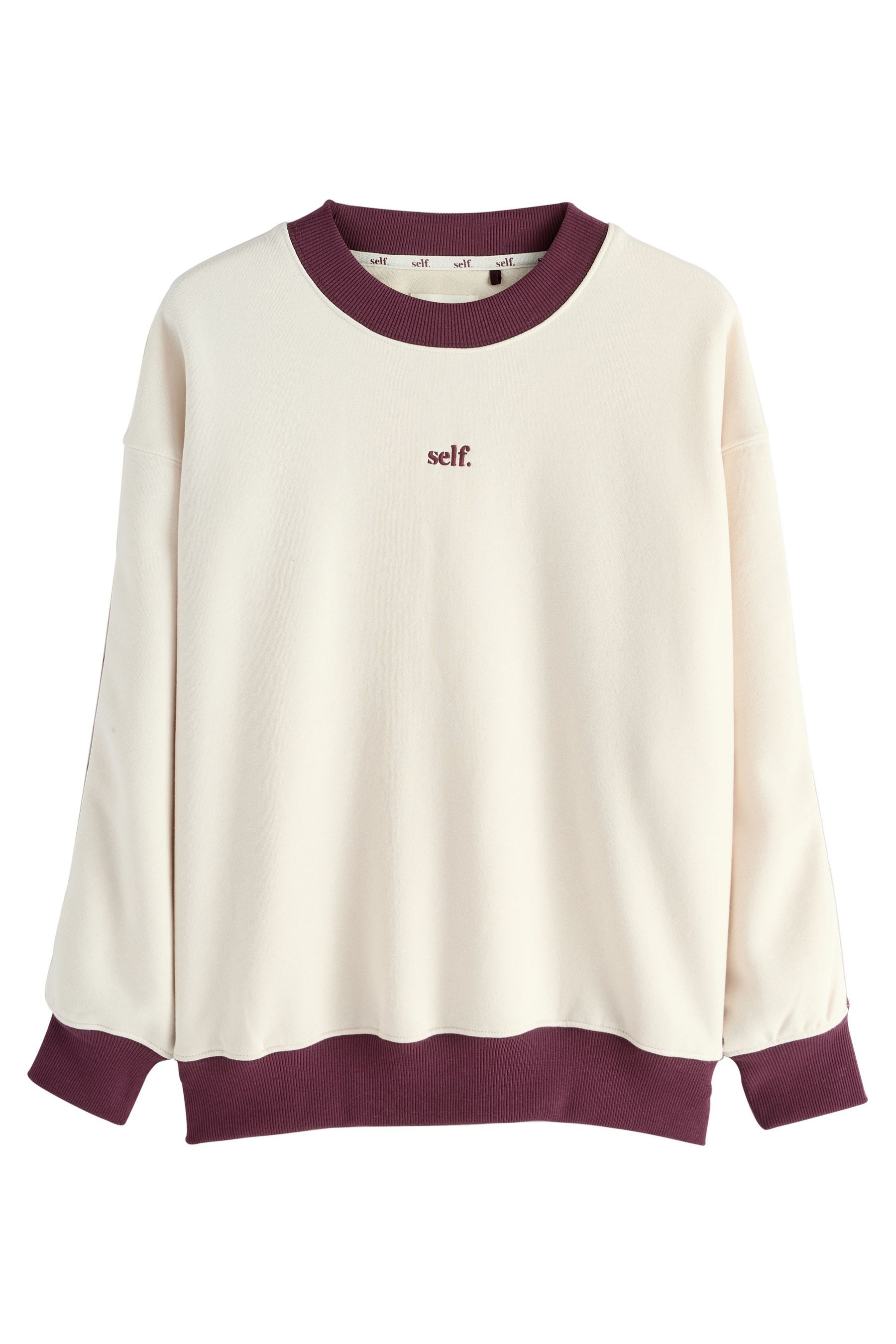self Sweater Selbst. Sweatshirt (1-tlg)