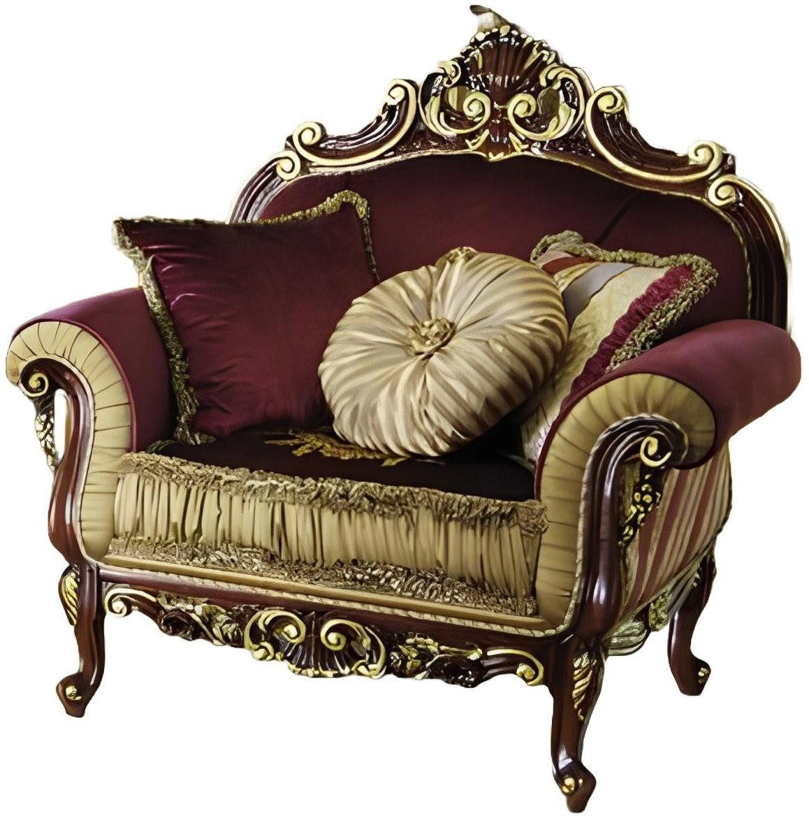 Xlmoebel Ohrensessel Eleganter Relax-Sessel mit edlem Stoffbezug für stilvolles Ambiente (Sessel), Hergestellt in Europa