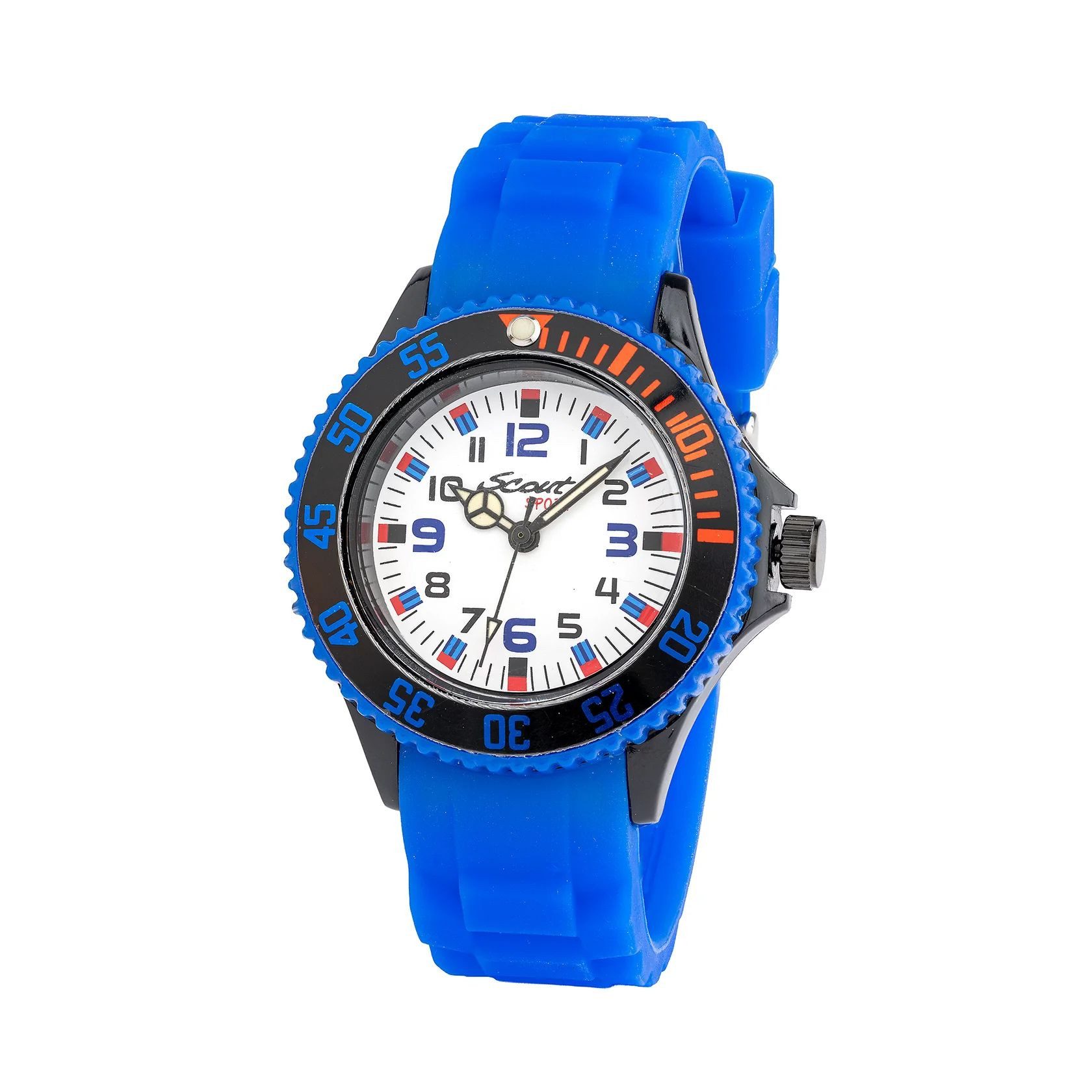 Scout Quarzuhr The Scout Kinderuhr 164000002 Blau Silikonband 35 mm