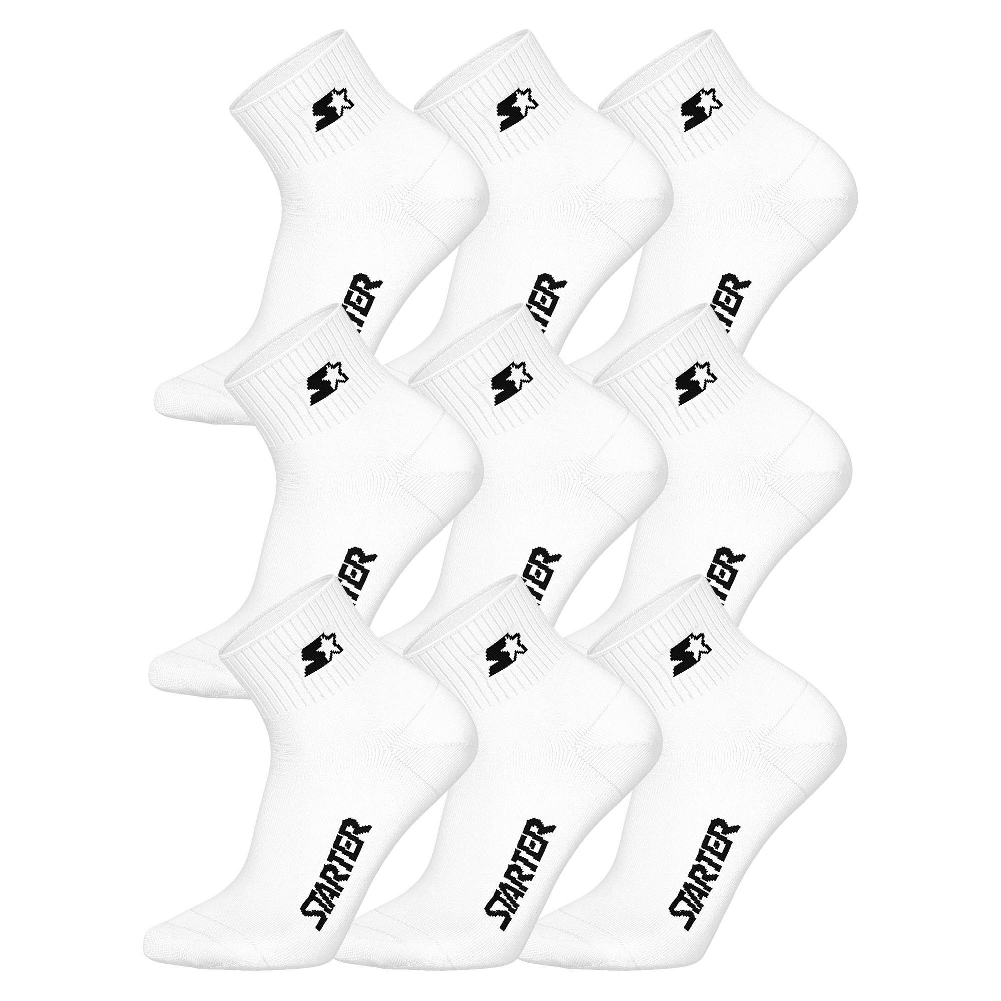 Starter Kurzsocken Unisex Socken 9er Pack Baumwolle (Packung, 9er Pack)