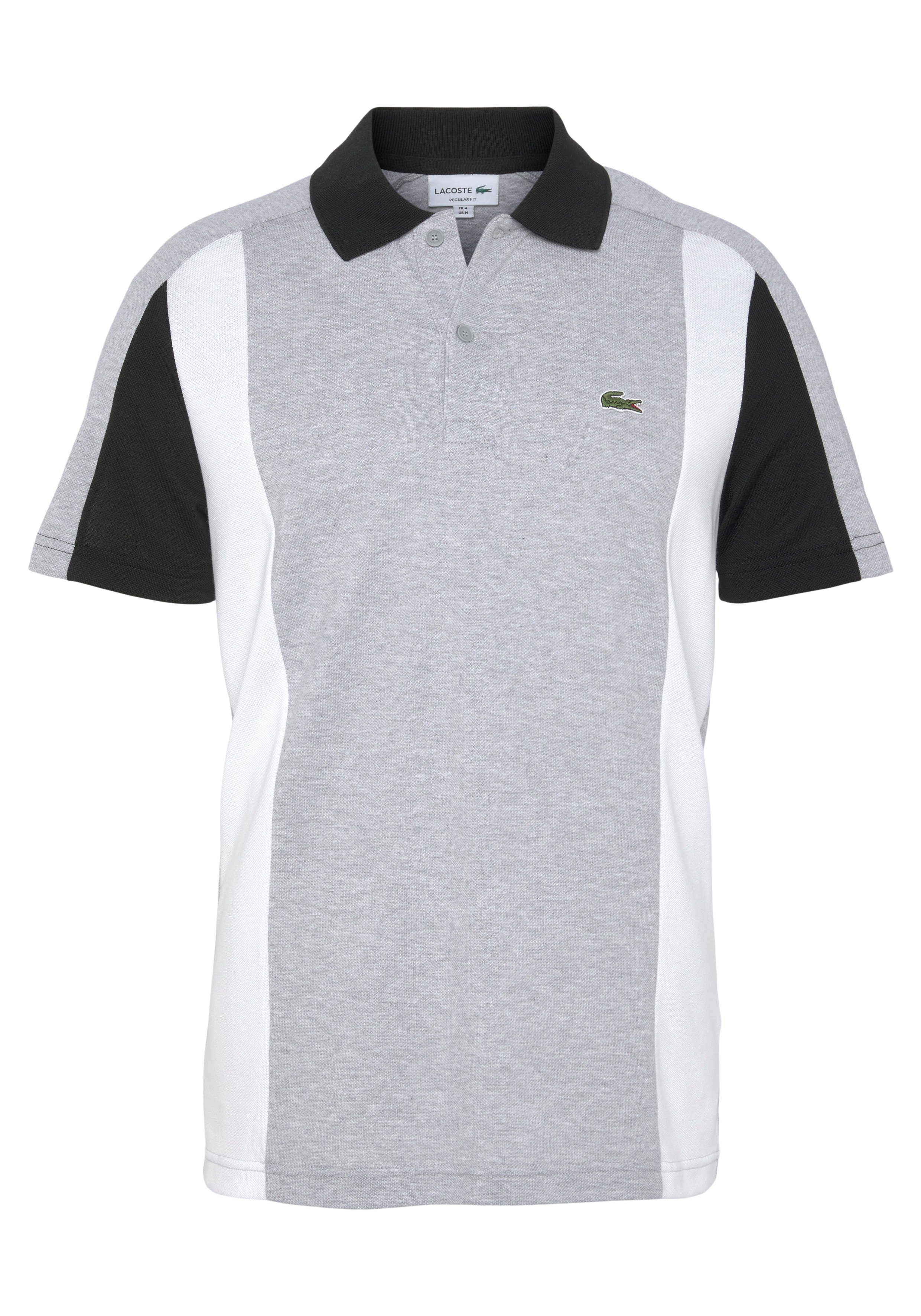 Lacoste Poloshirt POLO mit Logostickerei, Kragen mit 2-Knopf-Verschluss