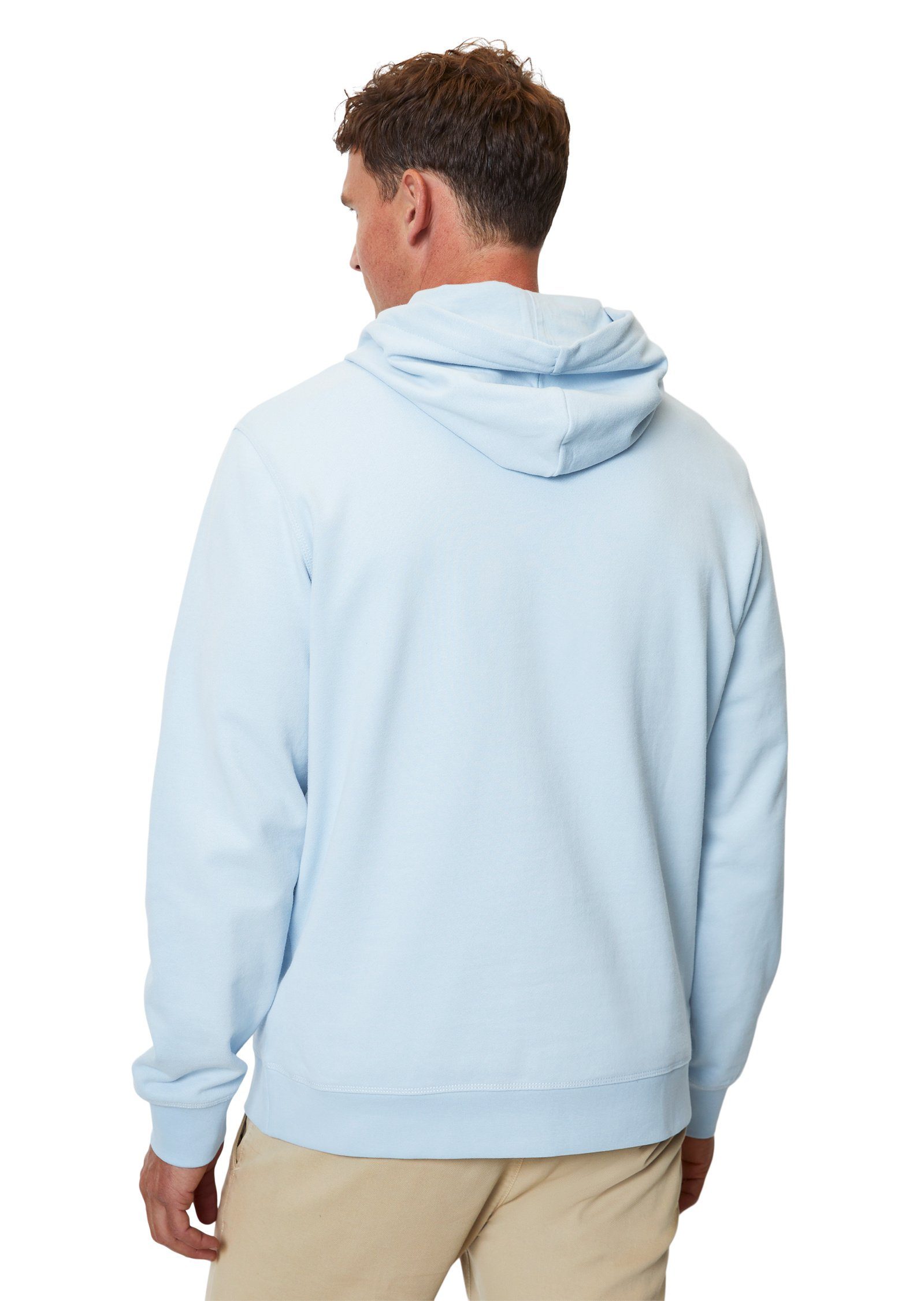 Marc O'Polo Sweatshirt aus Bio-Baumwolle reiner blau