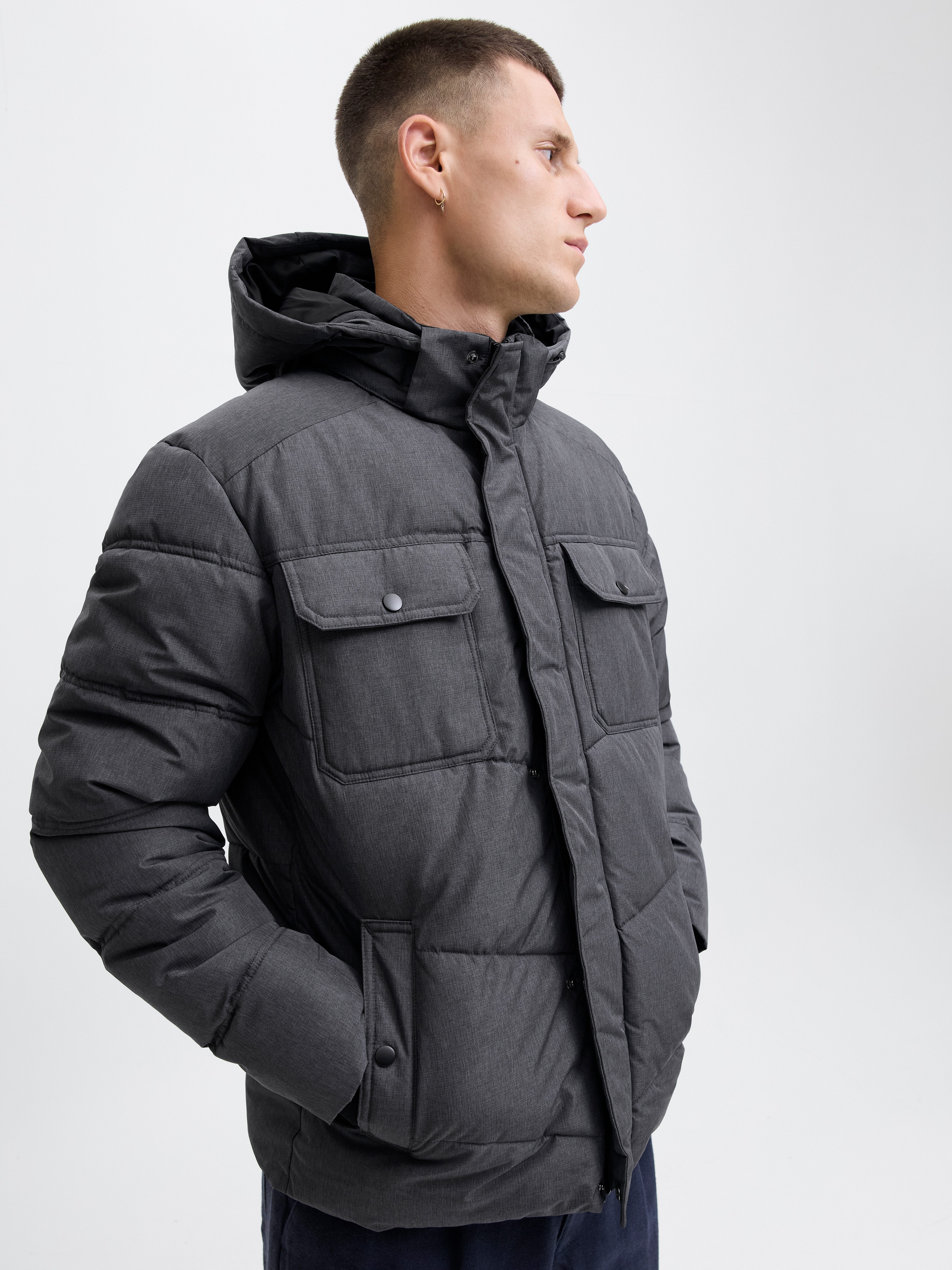 Jack & Jones Steppjacke JJMORGAN PUFFER JACKET