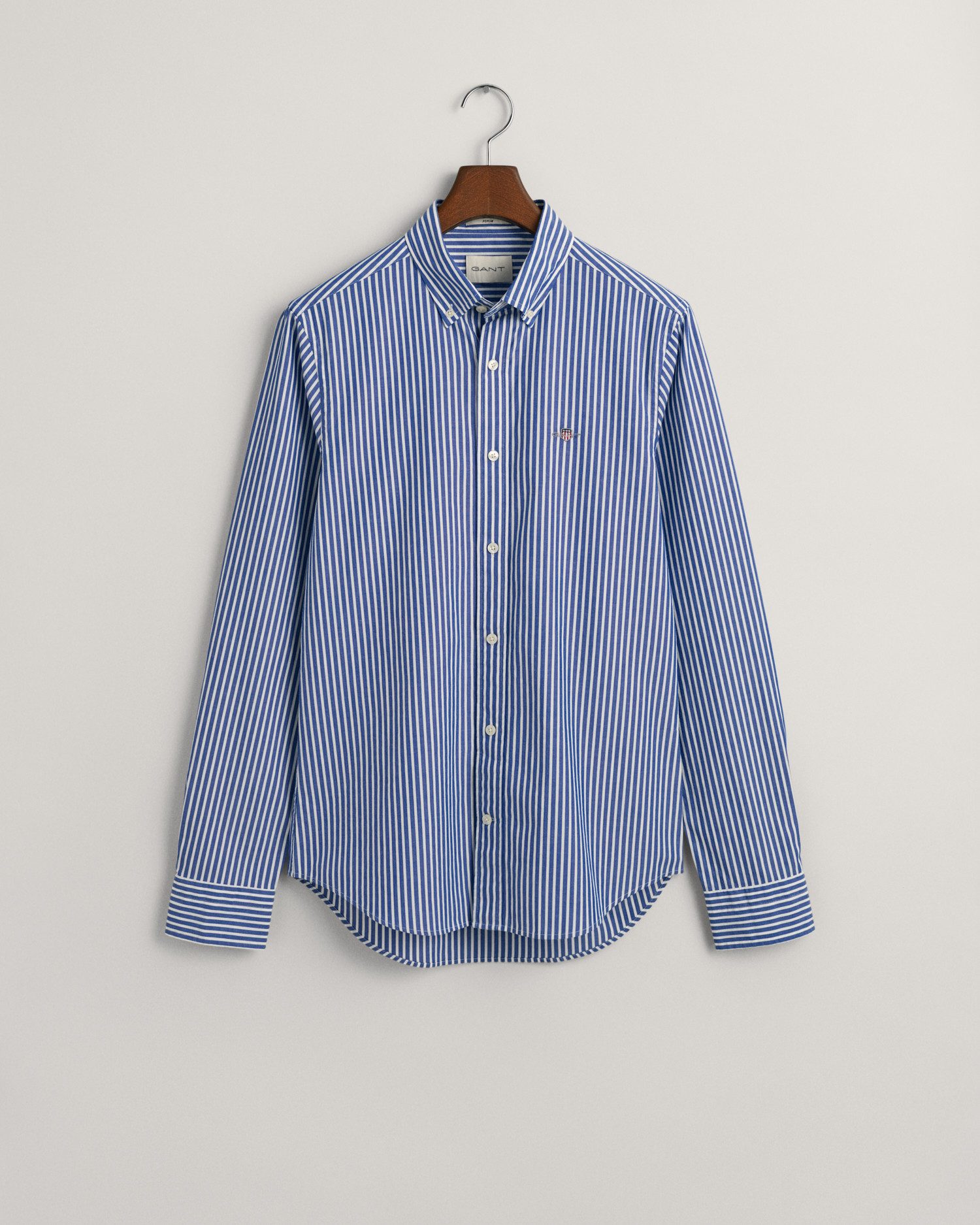 Gant Langarmhemd SLIM POPLIN STRIPE SHIRT – Bild 5 von 5