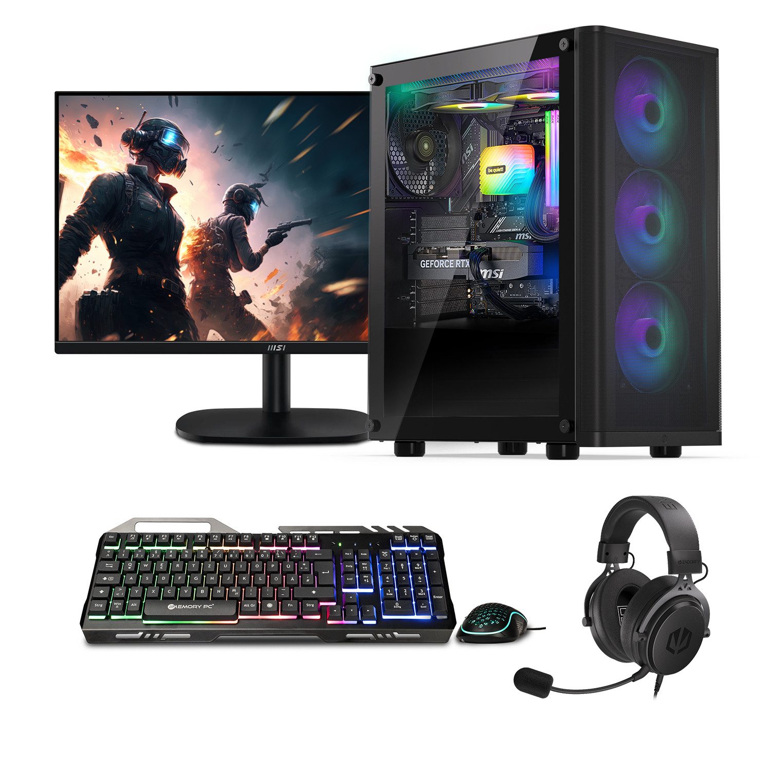 Gaming-PC-Komplettsystem