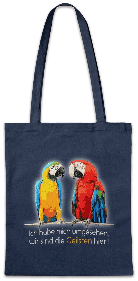 Beuteltasche Die Geilsten Stofftasche Fun Papagei Vogel Zoo Verein Papagei