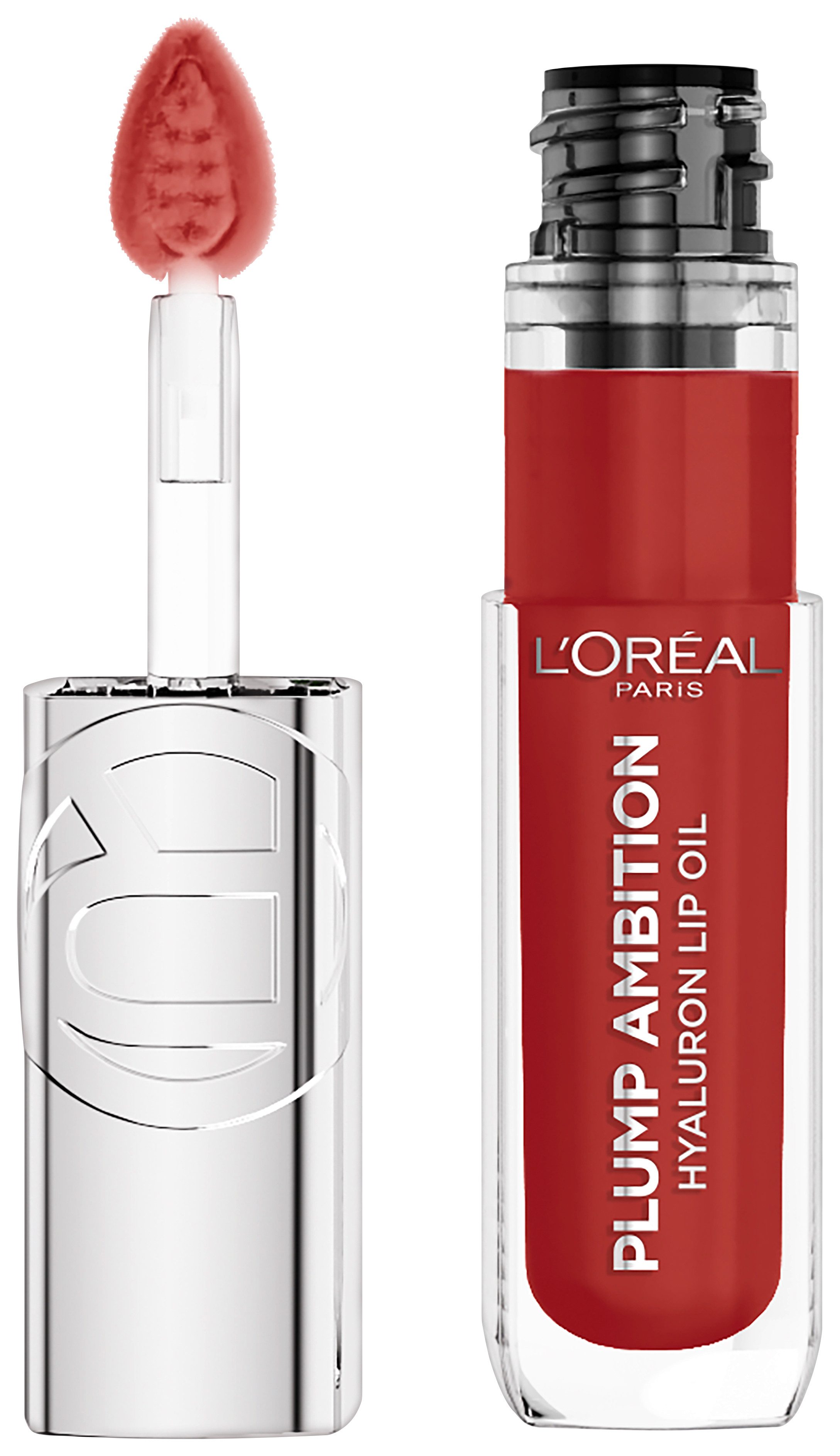 L'ORÉAL PARIS Lipgloss L'Oréal Paris Plump Ambition Hyaluron Lip Oil, mit Hyaluron