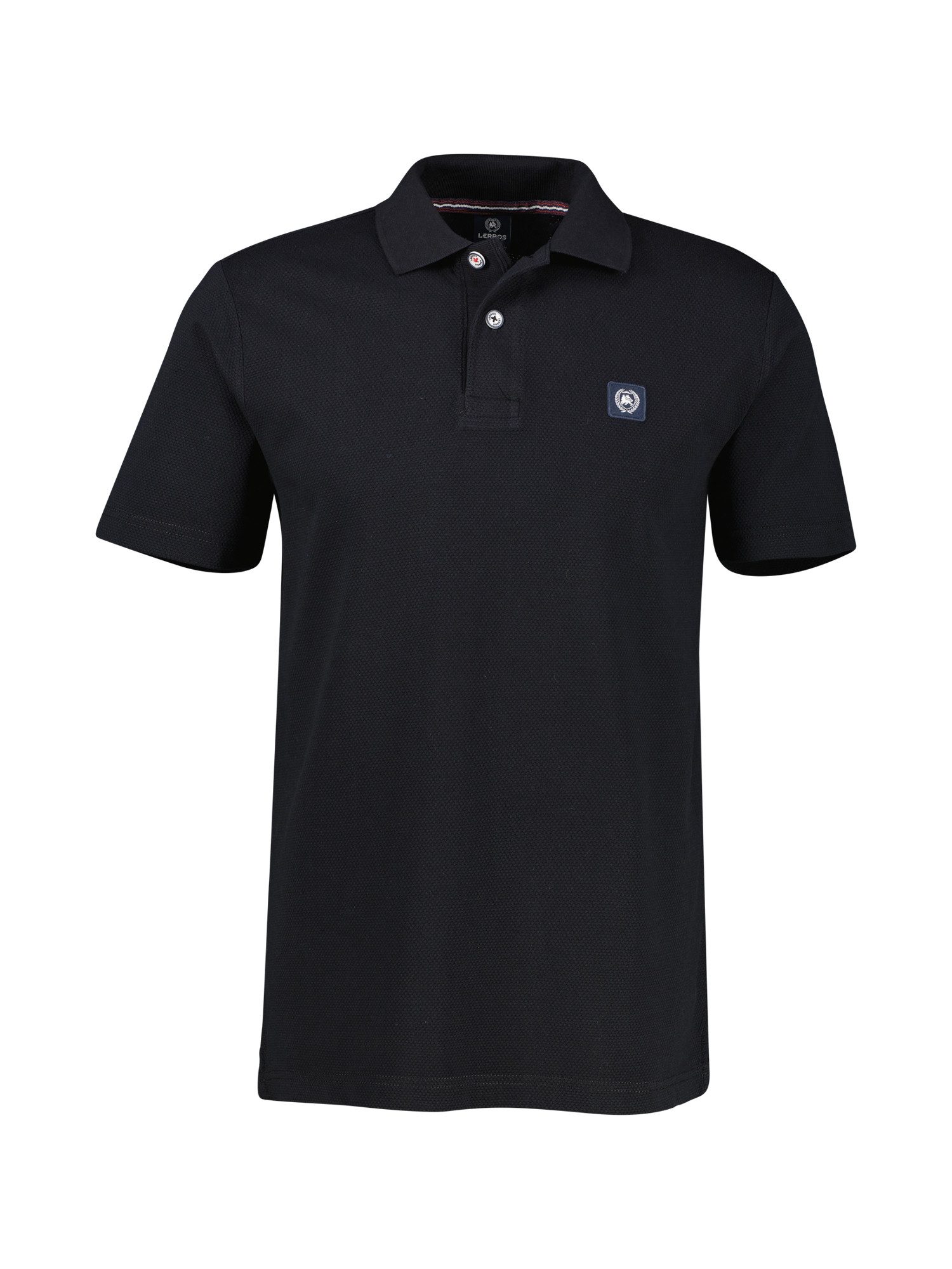 LERROS Poloshirt Poloshirt mit Waffelstruktur, grosse Größen