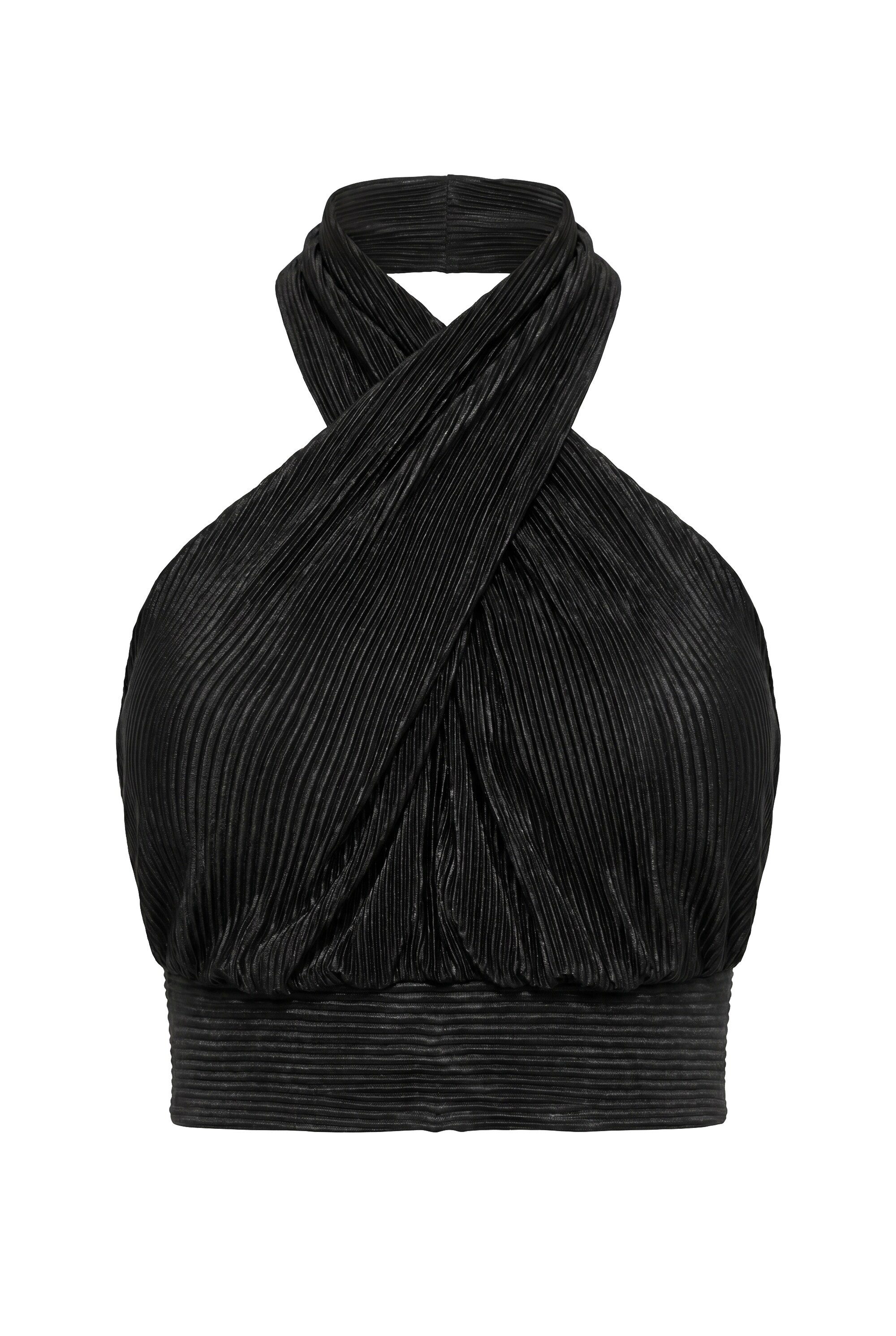 Ulla Popken Longtop Plissee-Top Slim Fit
