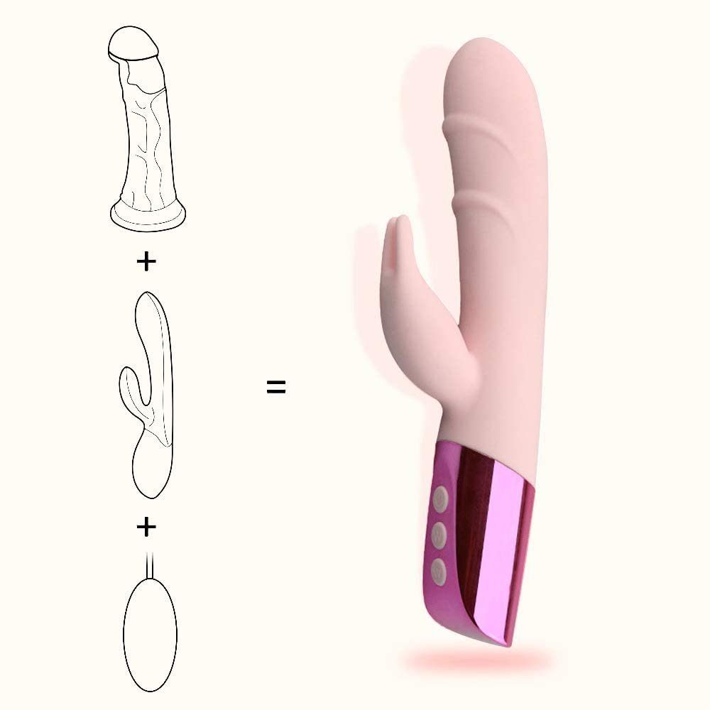 Vibrationsmodi Rabbit-Vibrator BIGTREE 7 mit Sexspielzeug Klitorisreizarm