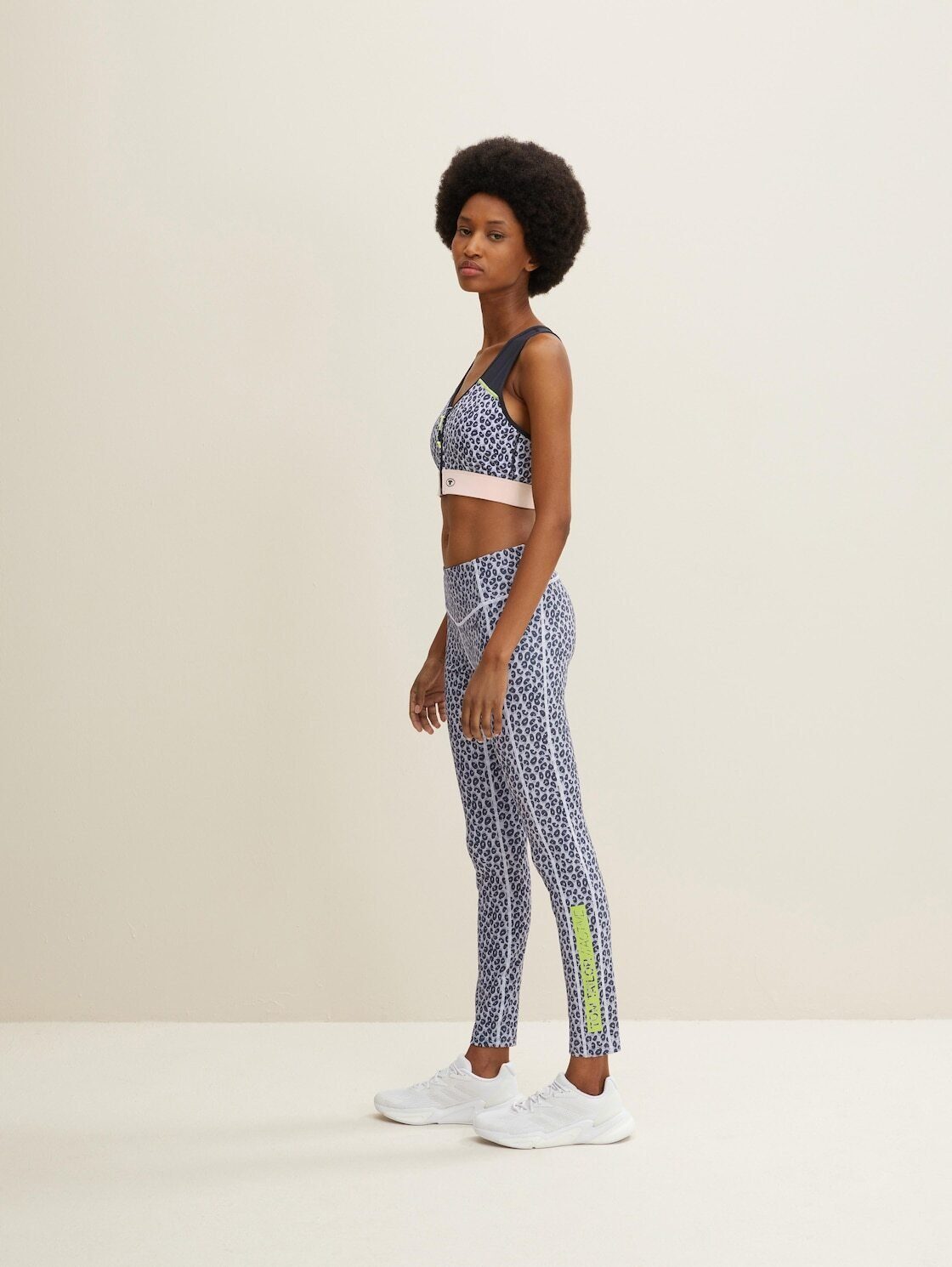 Leggings TOM Leo-Print mit TAILOR Leggings