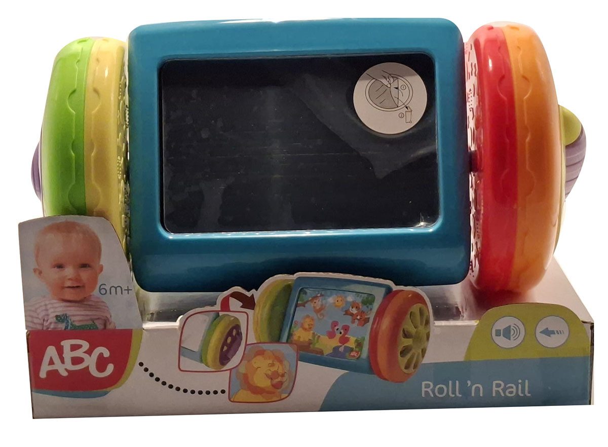 SIMBA Greifspielzeug Simba ABC Rollender Spiegel farbenfrohes Babyspielzeug mit Spiegel