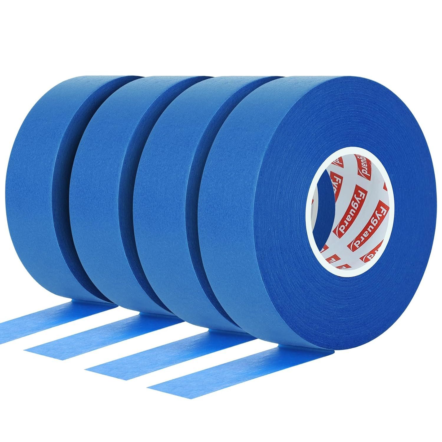 FELIXLEO Kreppband 4 Rollen blaues Malerkrepp, 50 m x 24 mm, UV-beständig (1-St)