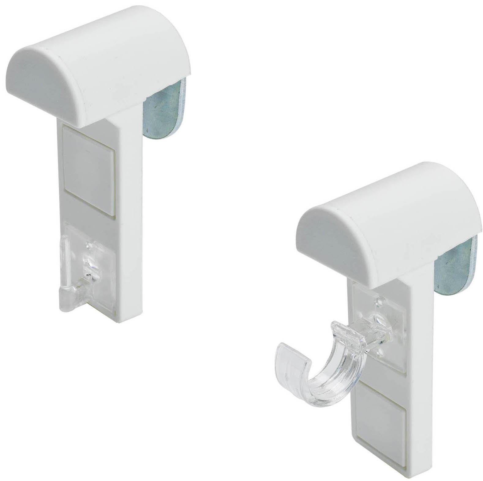Liedeco Klemmträger, Vitragen-Scheibengardinen, (Set, 2-tlg), für günstig online kaufen