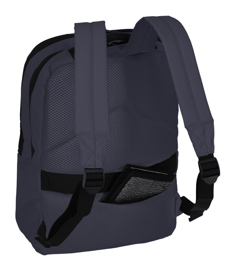 travelite Daypack BASICS Plane RV, Freizeitrucksack Laptopfach Sicherheitsfach