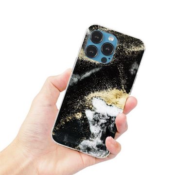 CoolGadget Handyhülle Marmor Slim Case für iPhone 13 Pro 6,1 Zoll, Hülle Dünne Silikon Schutzhülle für Apple iPhone 13 Pro Hülle