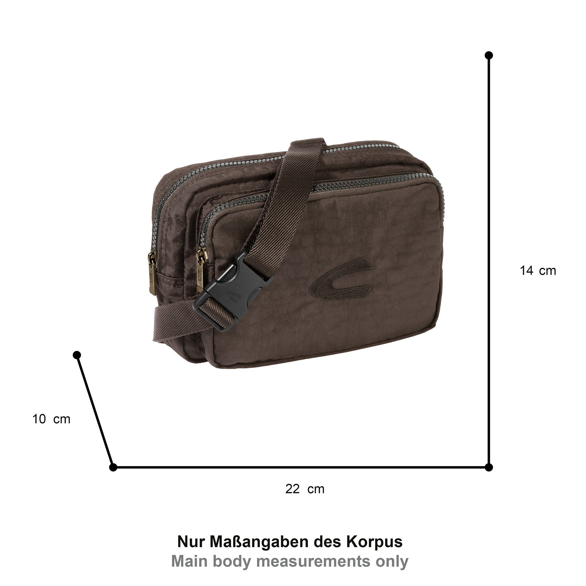 camel active Bauchtasche Journey, aus leichtem robusten Nylon, funktional p günstig online kaufen