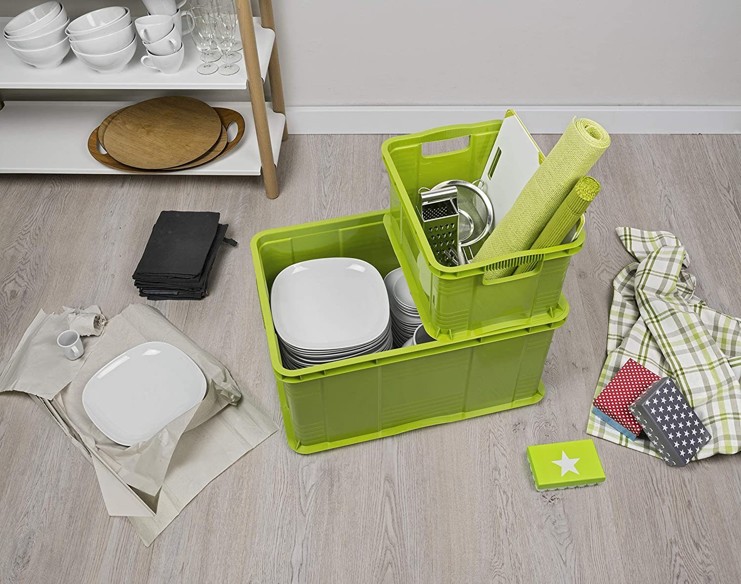 ROTHO Kiste Agilo Aufbewahrungsbox 55l, Kunststoff günstig online kaufen
