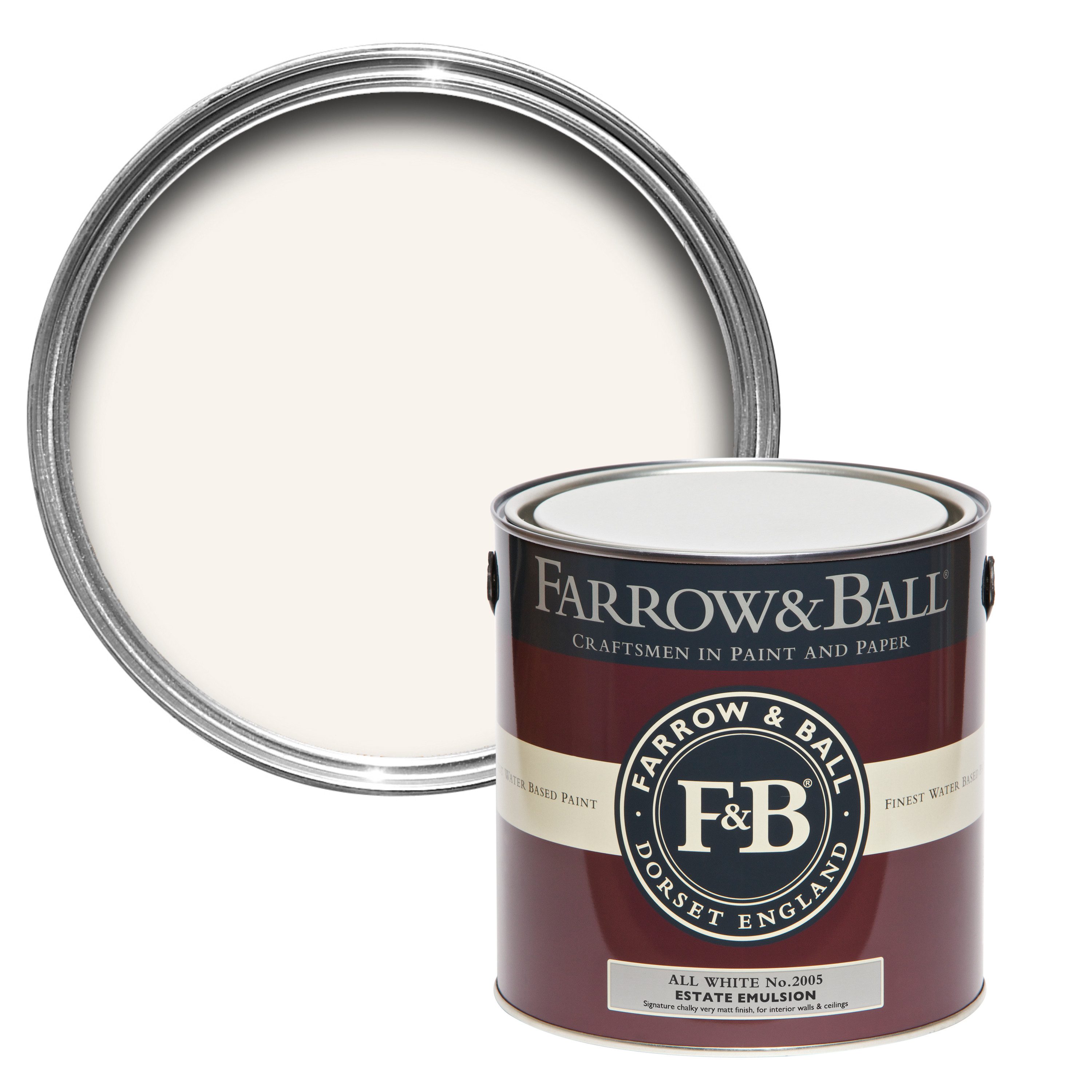 Farrow and Ball Wandfarbe Farrow and Ball - All White 2005