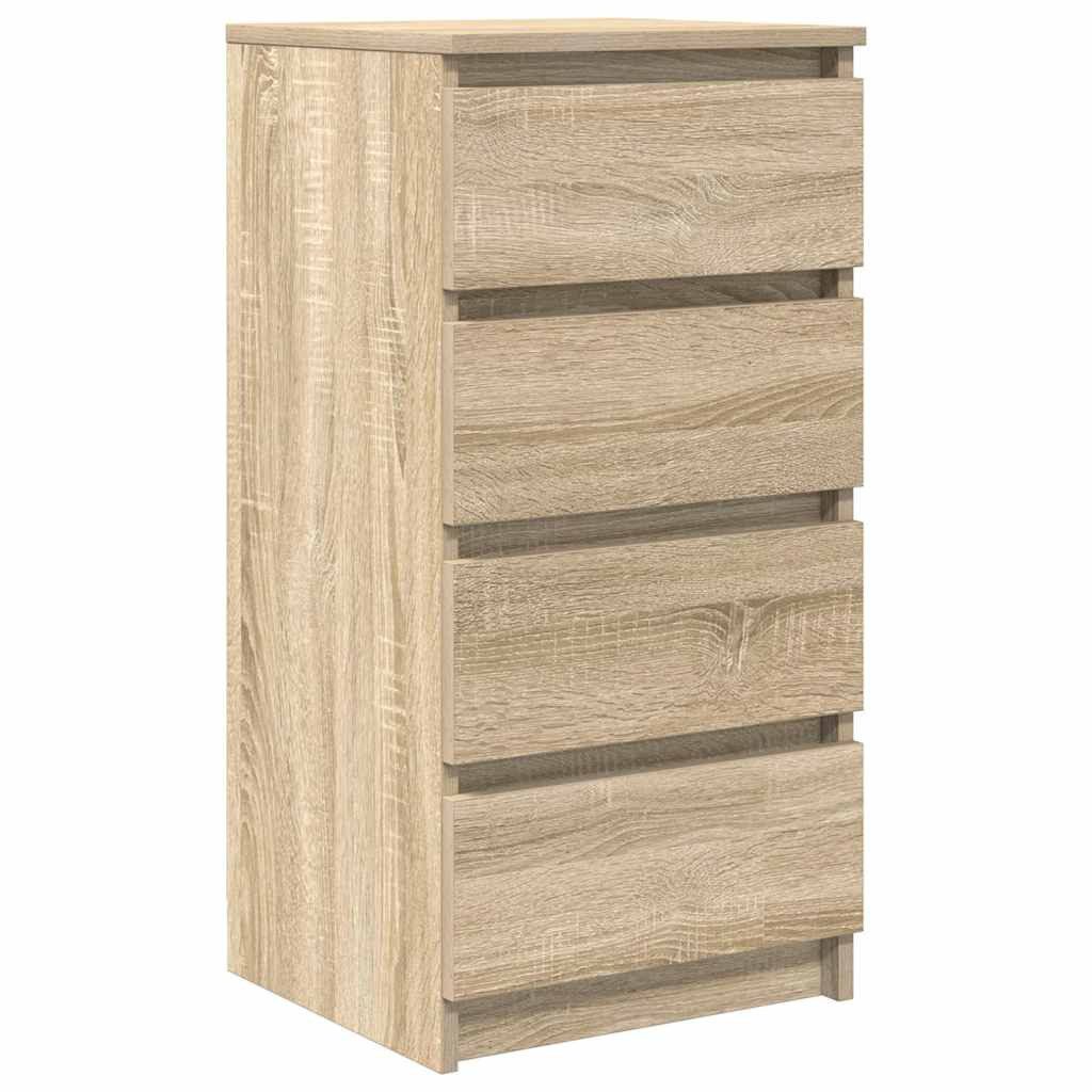 vidaXL Sideboard Sideboard Sonoma-Eiche 37,5x35x76 cm Holzwerkstoff (1 St) günstig online kaufen