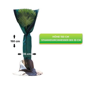 Bio Green Unkrautvlies Winterschutz für Palmen H 150 cm Stamm Ø bis 35 cm, Höhe: 150 cm