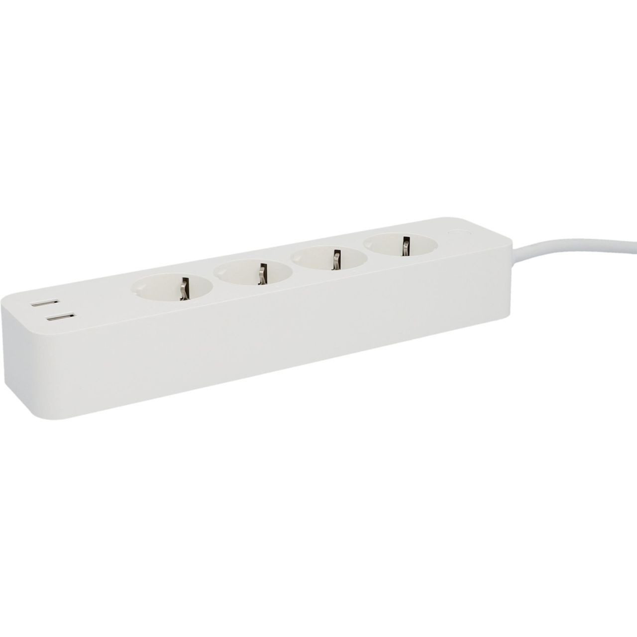 UNITEC Unitec Steckdosenleiste 4-fach 1,8 m Wifi weiß, Steckdosenleiste, Wifi