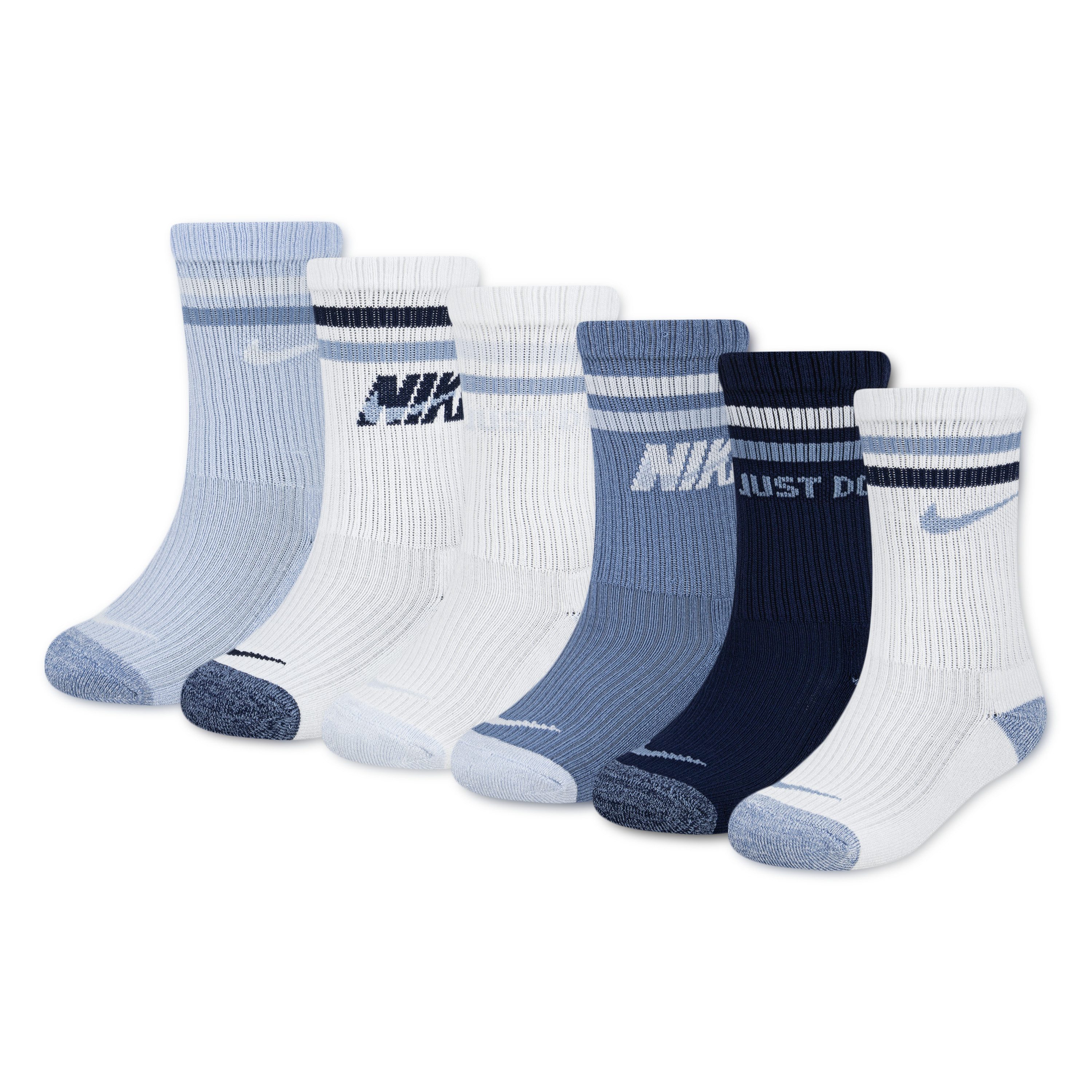 Nike Sportswear Socken NHN 6PK SUPER SOFT MARL MICRO (6-Paar) im 6er-Pack, weiches, elastisches Material, mit Viskose-Anteil