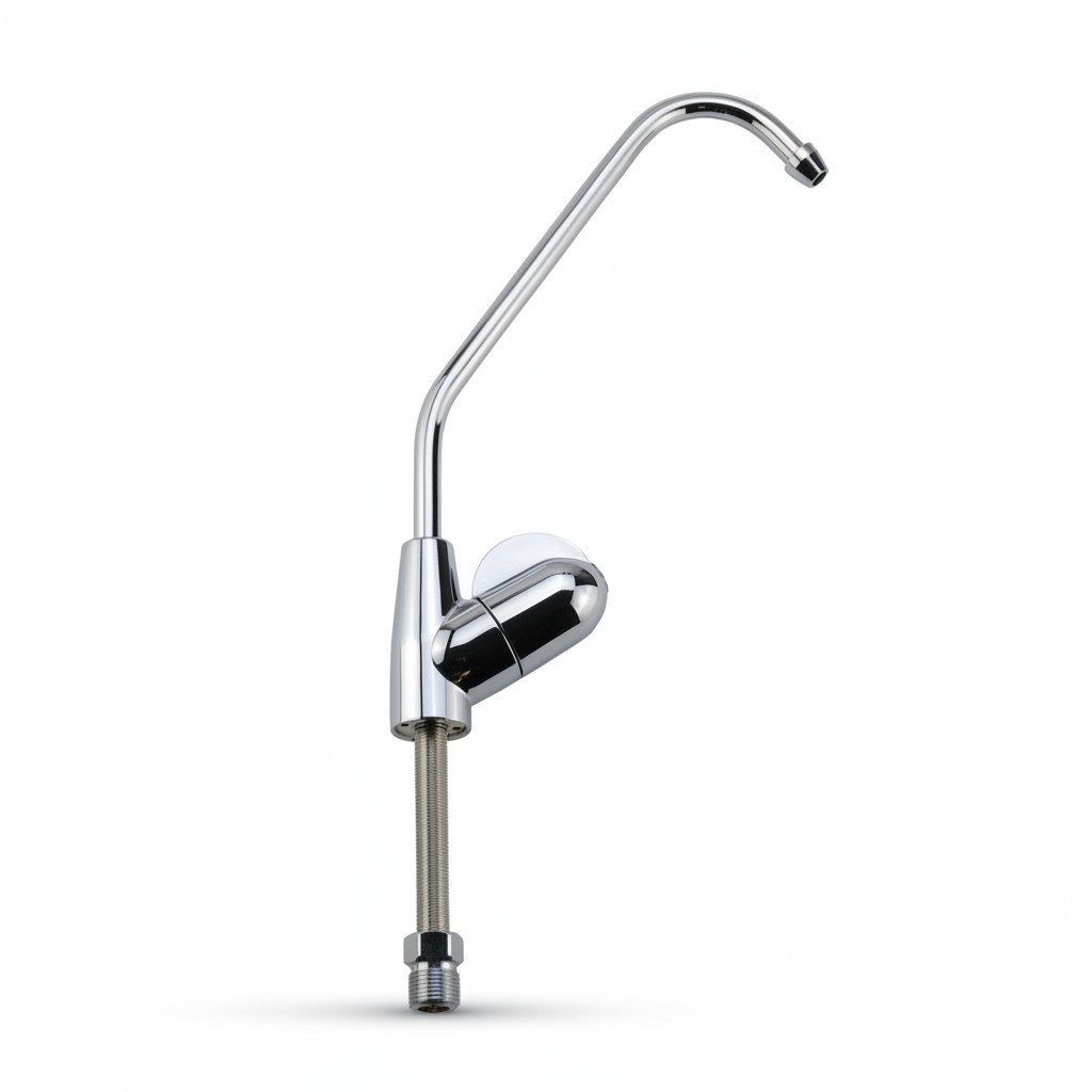 Trinkwasserladen Wasserhahn-Wasserfilter, Wasserfiltergehäuse Untertisch mit Wasserhahn für Filter