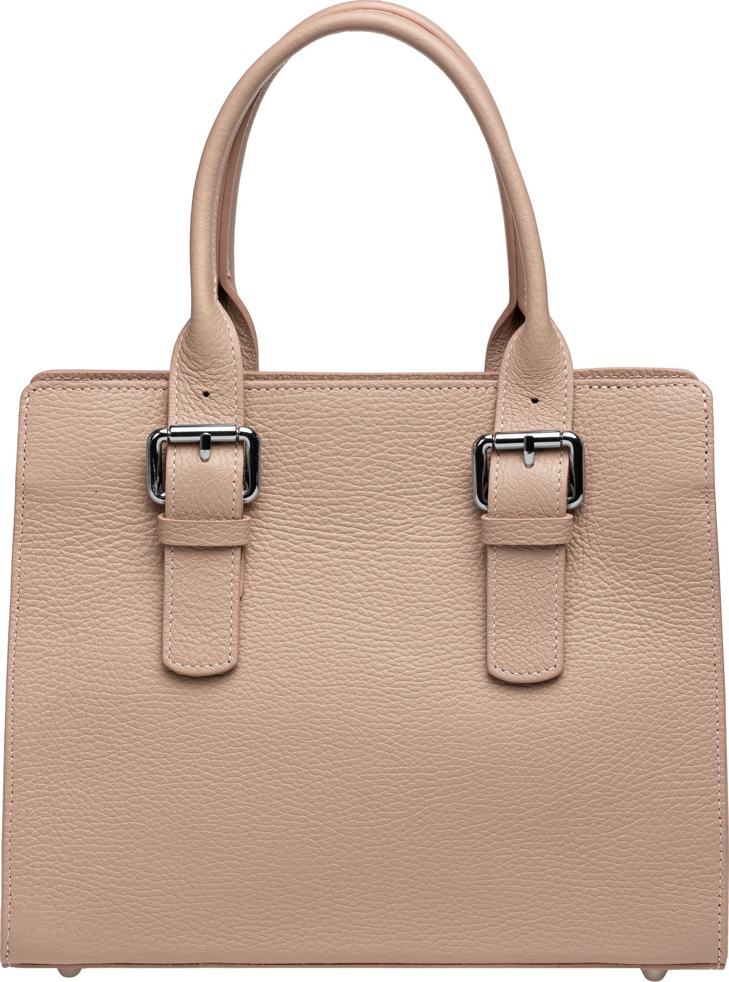 Caspar Henkeltasche TL807 klassisch elegante Damen Leder Handtasche