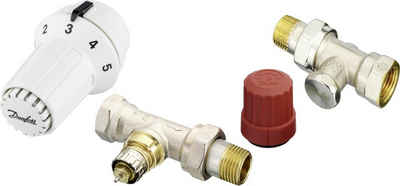 Danfoss Heizkörperthermostat Danfoss Thermostat-Set Home RAS-C RA-N RLV-S DN 15