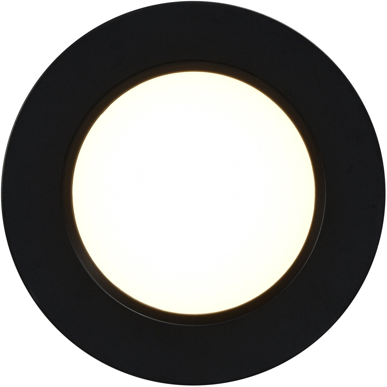 Nordlux LED Einbaustrahler KITCHENIO, LED fest integriert, Farbwechsler,  Aufbau oder Unterbau Leuchte, inkl. LED, inkl. Farbwechsel, inkl.  Farbwechselvon Warmweiß auf eine 2. Stufe Kaltweiß