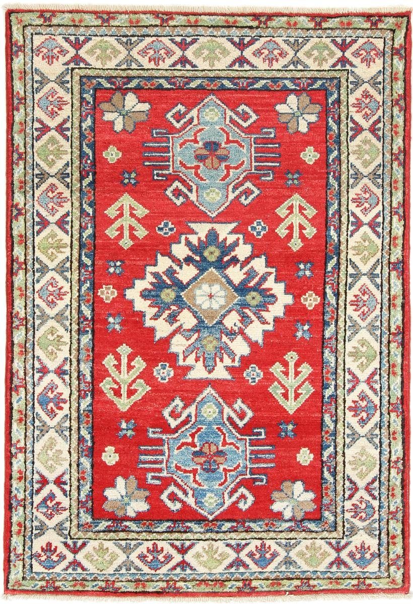 Orientteppich Kazak 116x81 Handgeknüpfter Orientteppich, Nain Trading, rechteckig, Höhe: 5 mm