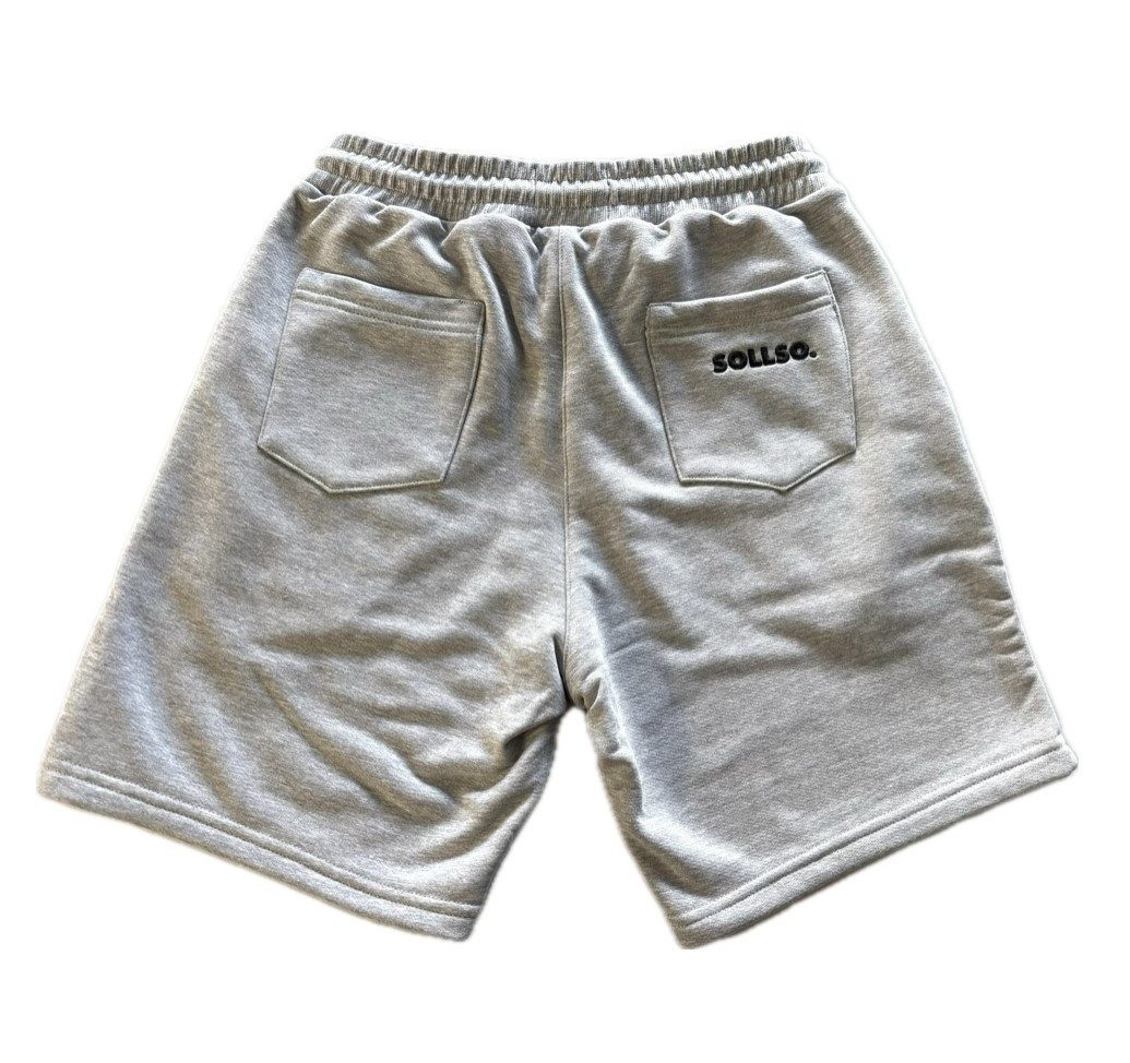 Sollso. Sweatshorts Sweatshorts „SOLLSO.“, Grau Melliert günstig online kaufen