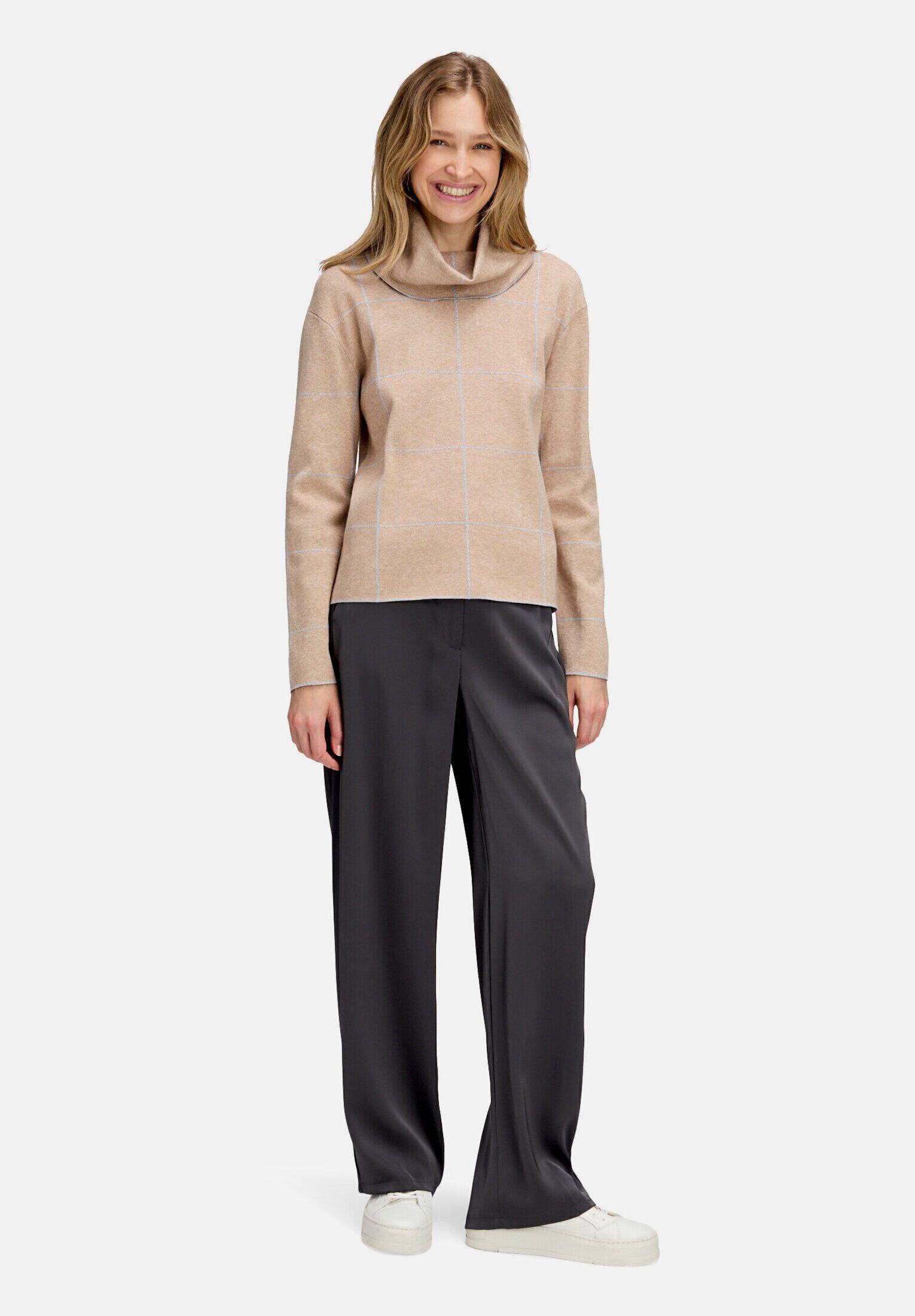 Betty Barclay Strickpullover Damen mit Lurexfaden (1-tlg)