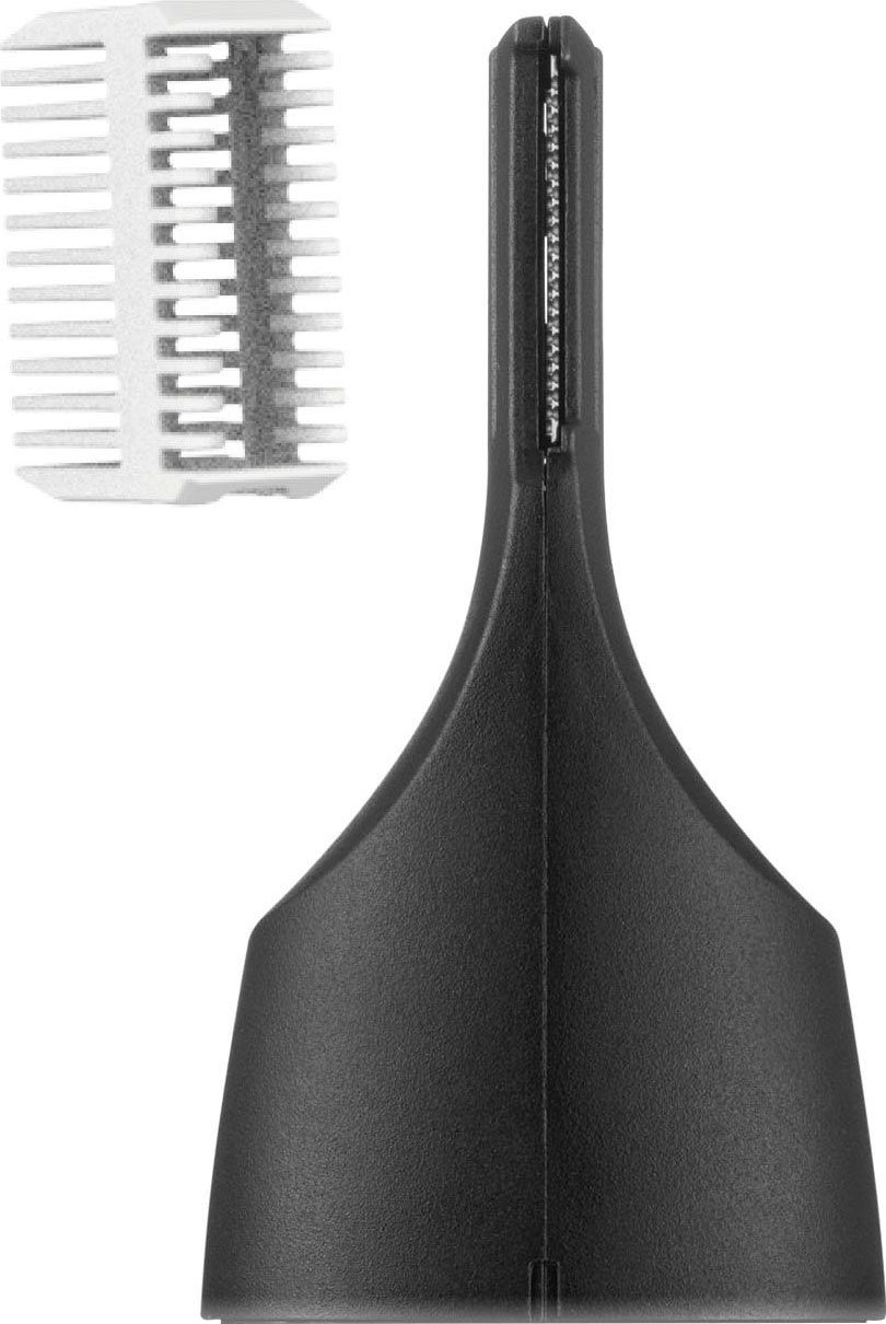 Remington Elektrogesichtshaarentferner Trim & Fit Detail Kit NE8000, Aufsätze: 2, Damen und Herren, batteriebetrieben (1xAA inklusive), Pinzette & Kamm