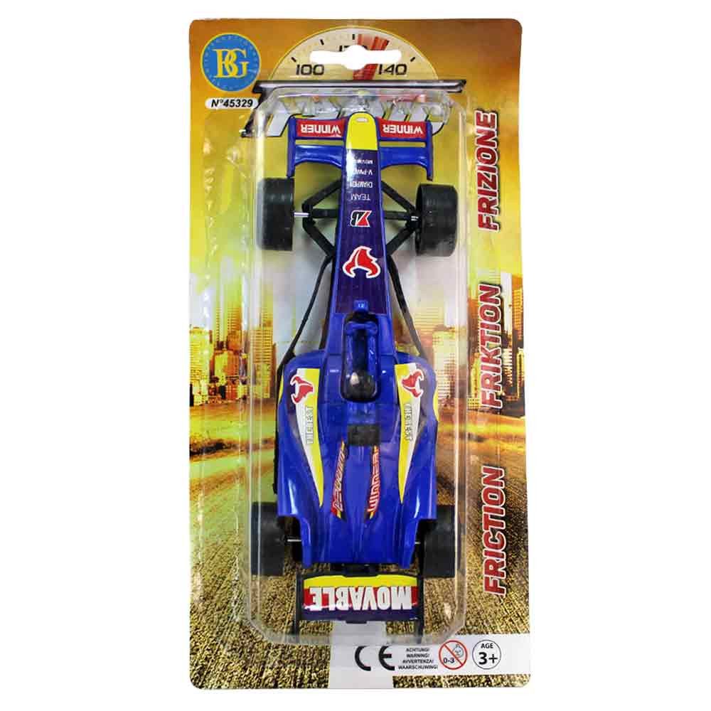 B&G INTERNATIONAL Spielzeug-Rennwagen Einsitzer Rennwagen Spielzeug mit Rückzug - ca. 19 cm, (1-tlg)